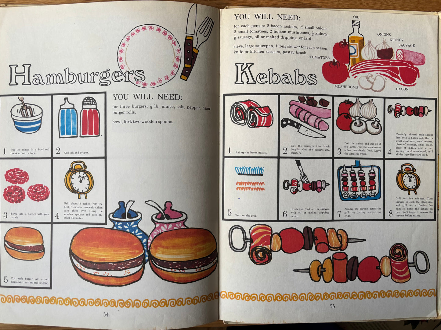 Ursula Sedgwick MY LEARN TO COOK Book Hamyln 8th Imp 1973 Martin Mayhew