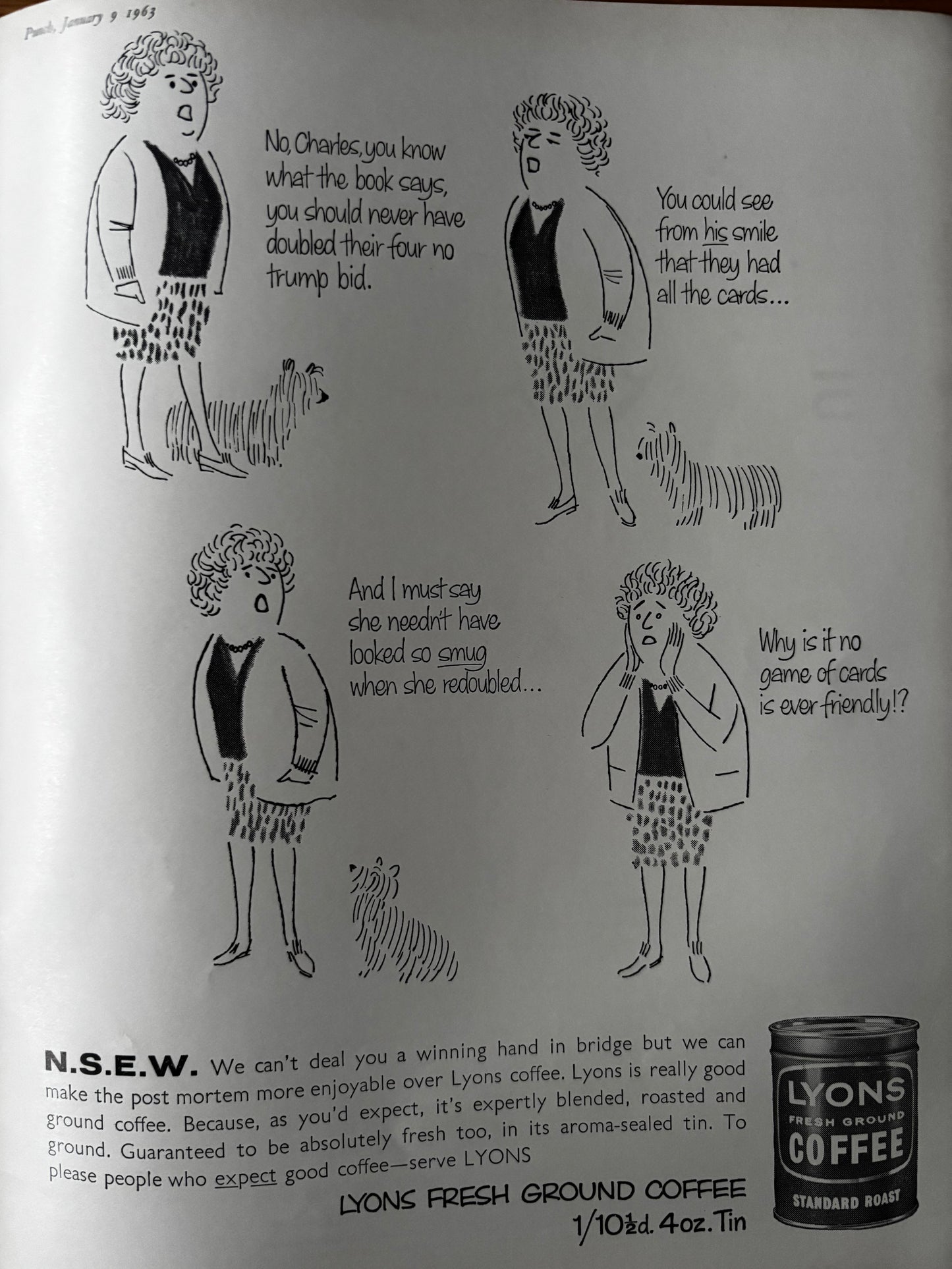 PUNCH MAGAZINE January 9 1963 HOLIDAY Slice Of Sun Winter ALICE Tenniel Advert