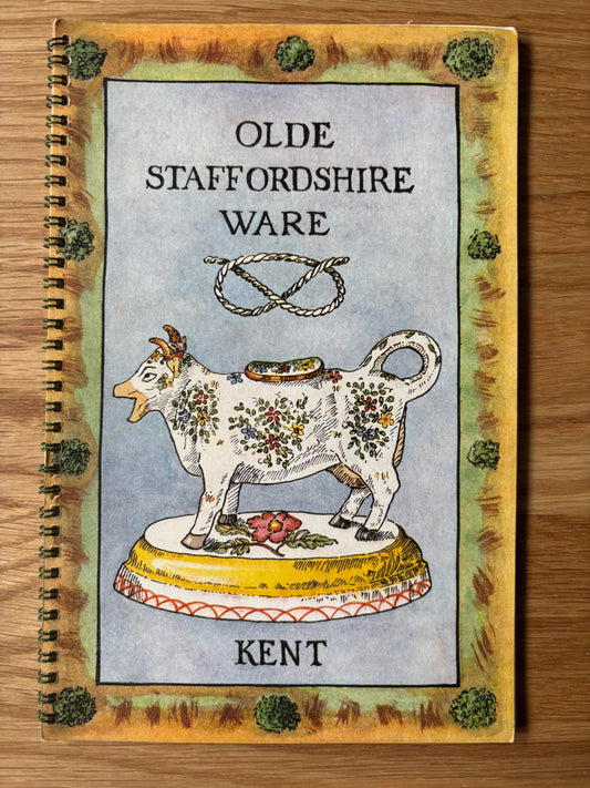 OLDE STAFFORDSHIRE WARE 1960 W H Kent BROCHURE