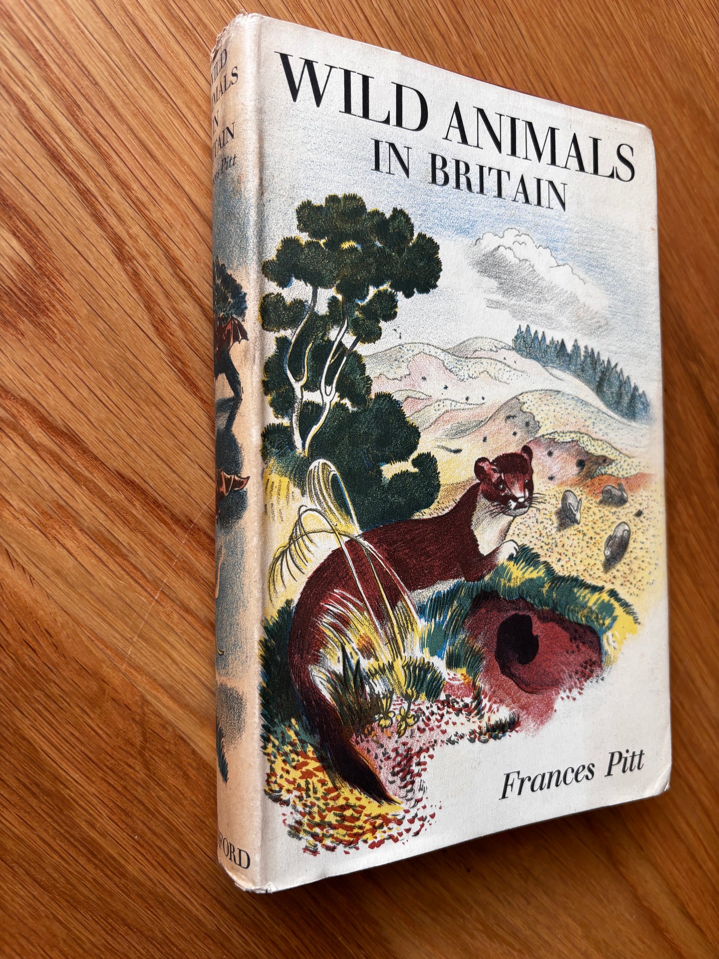 John Nash WILD ANIMALS IN BRITAIN 1st Ed DJ Batsford 1939 Frances Pitt