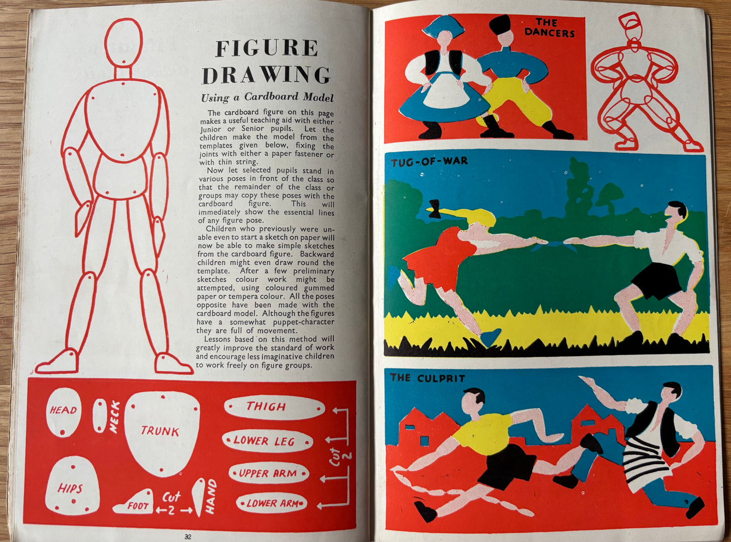 1950 ART AND CRAFT Patterns MAGAZINE CHILD EDUCATION May Design