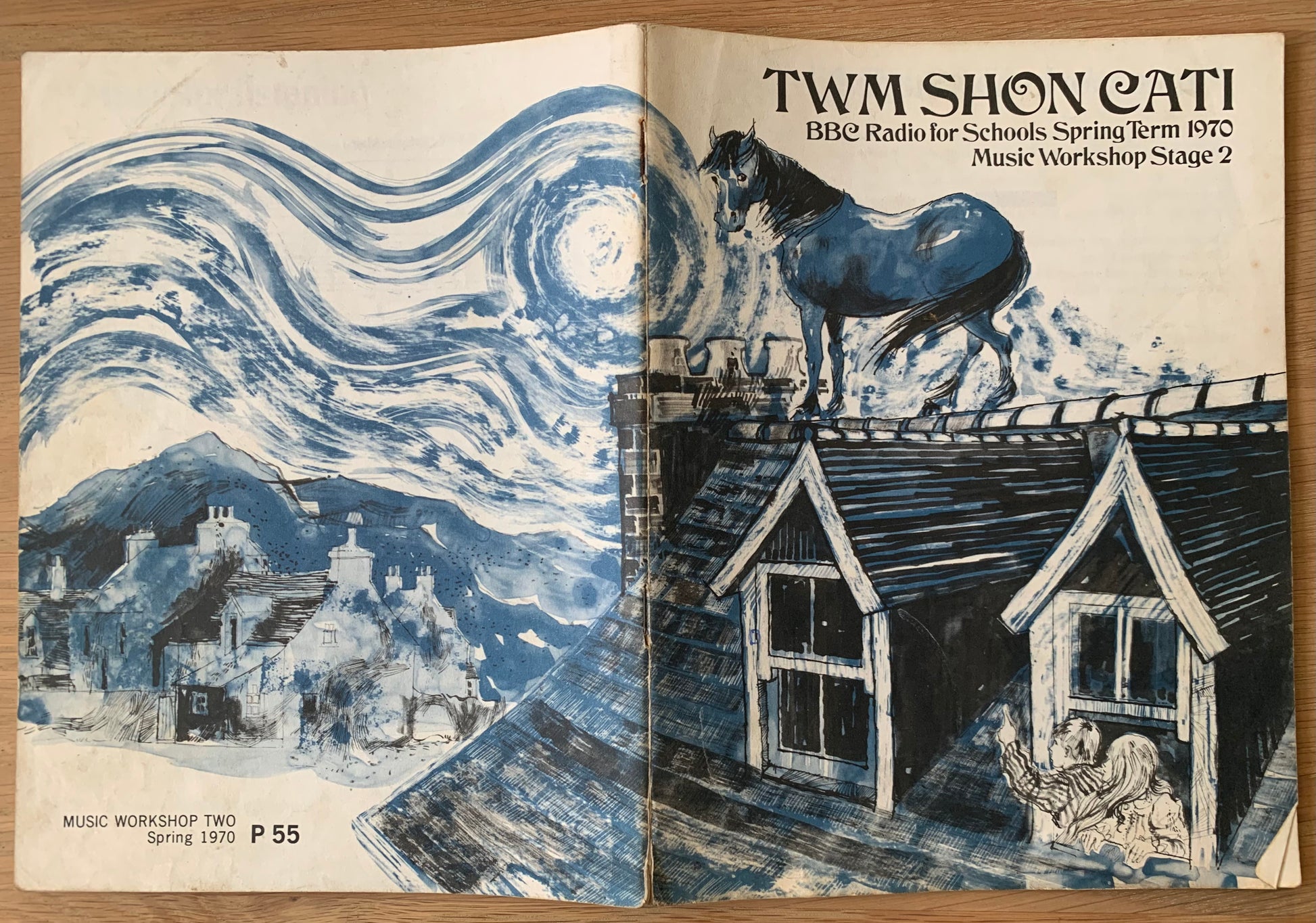 Trevor Ridley BBC Radio MUSIC WORKSHOP 1970 Schools TWM SHON CATI - transpontinebooks