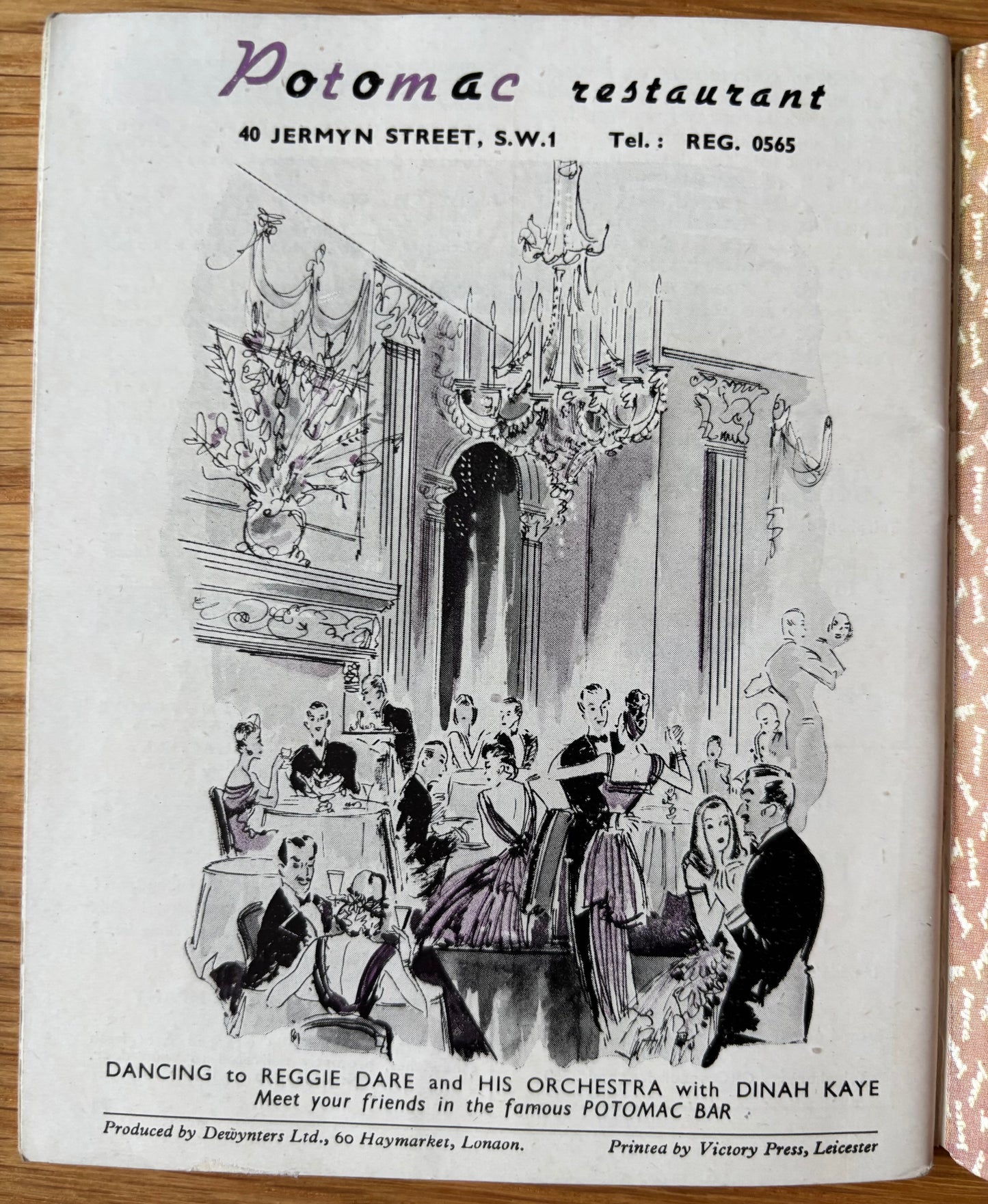 LONDON LEISURE Magazine Winter 1947 Listings Theatre Film