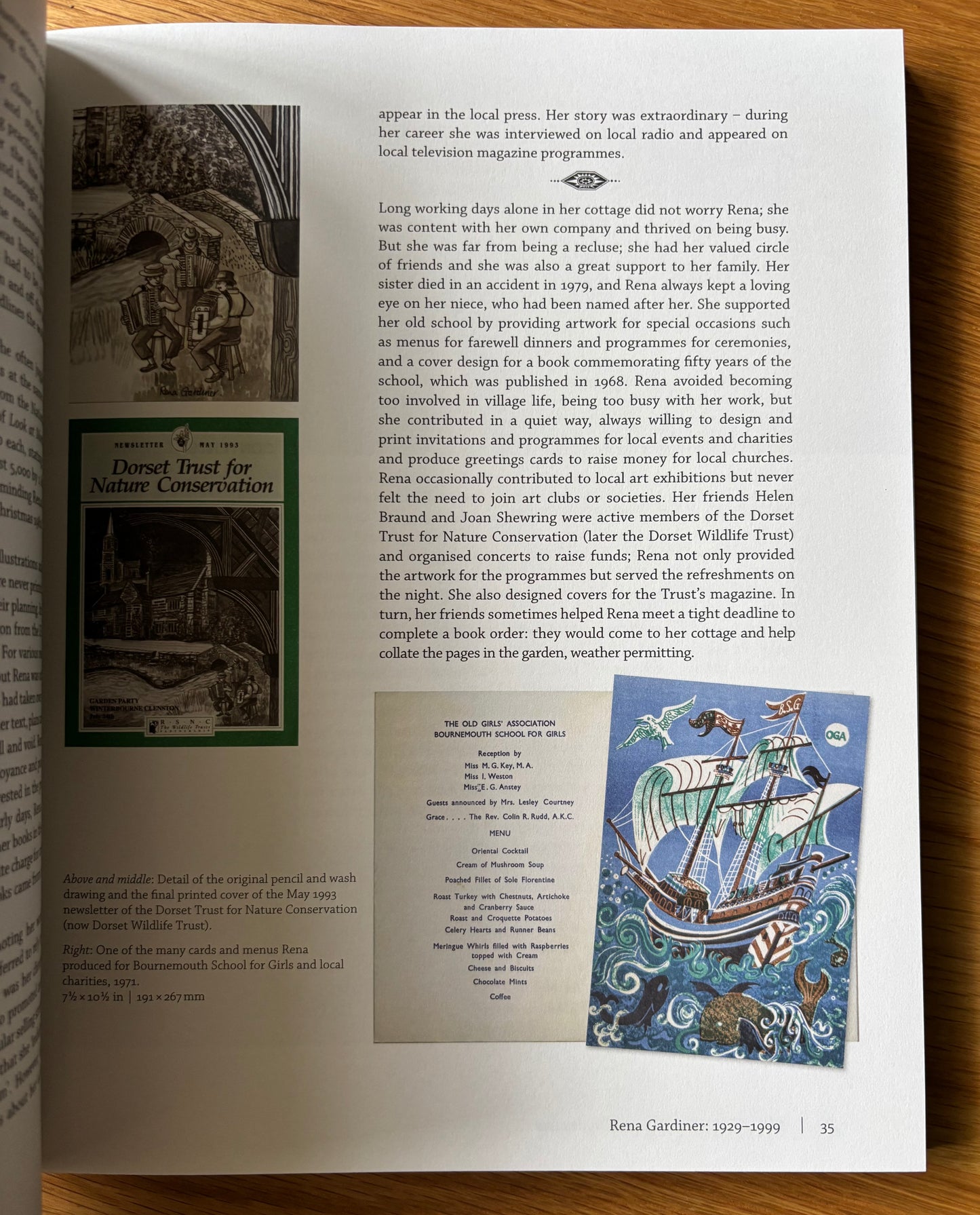 RENA GARDINER ARTIST AND PRINTMAKER 2015 PB Julian Francis Martin Andrews ILLUSTRATED