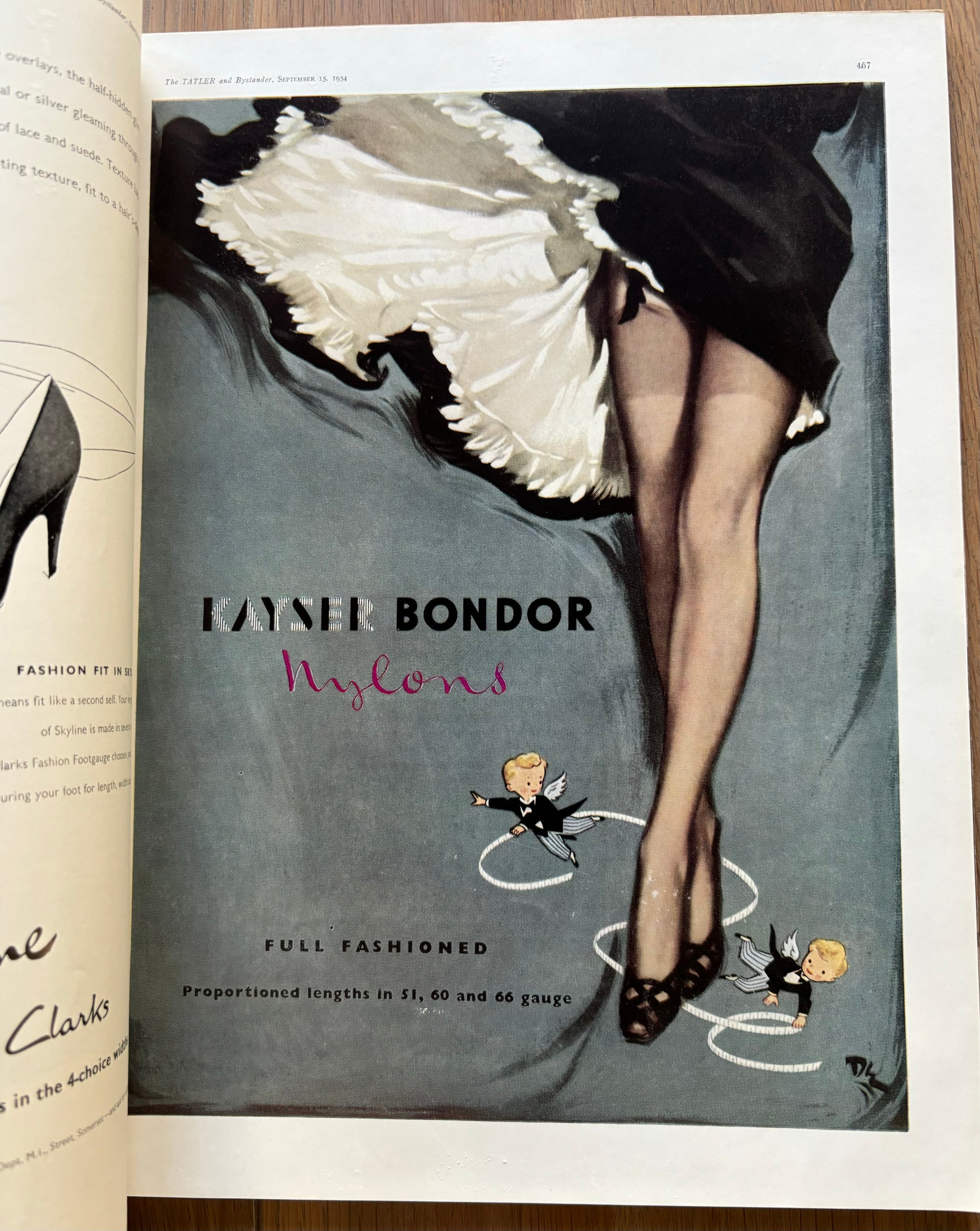 David Judd THE TATLER September 15, 1954 Autumn Fashion Number MAGAZINE - transpontinebooks