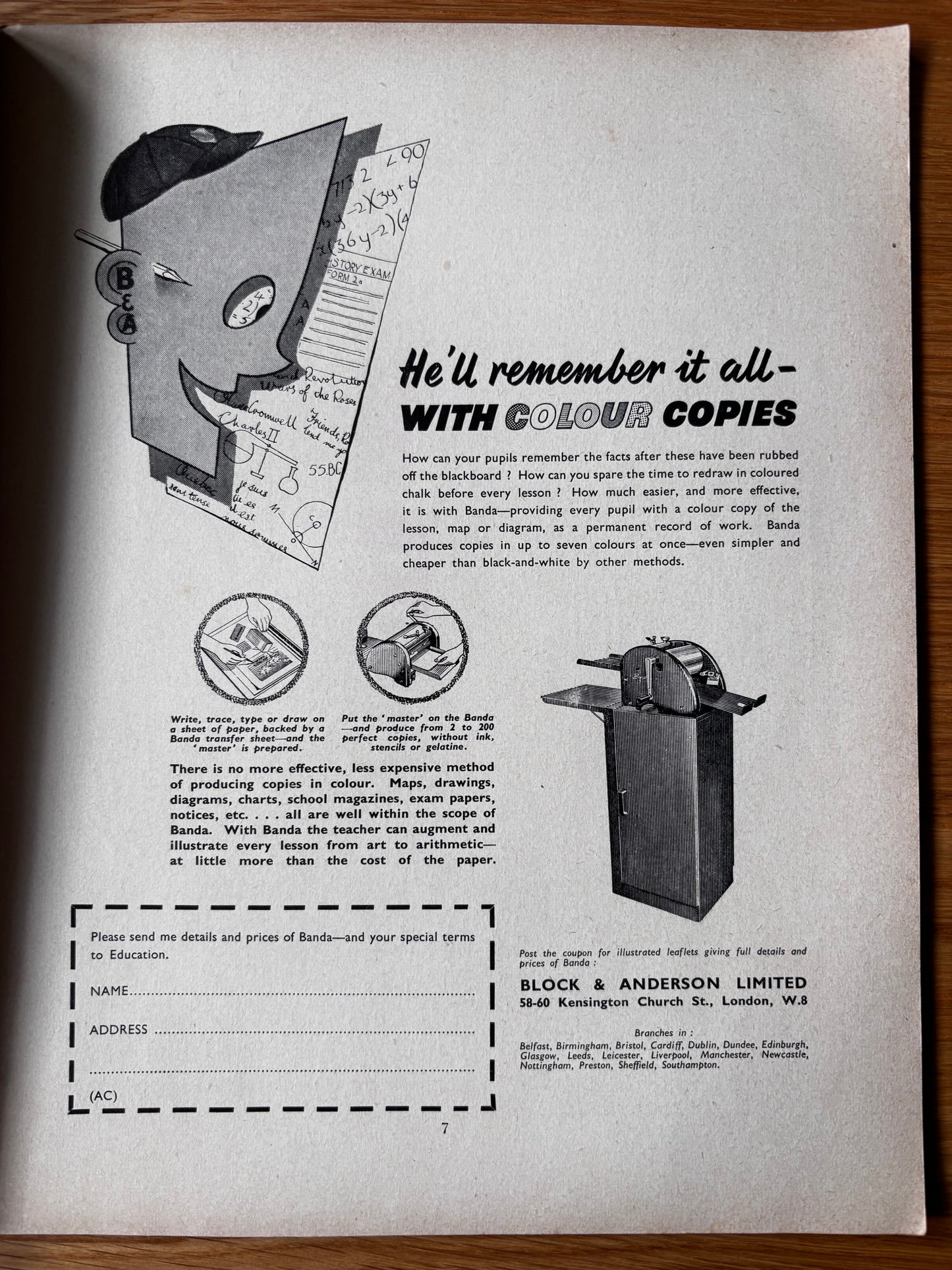 Vintage ART AND CRAFT EDUCATION CHRISTMAS MAGAZINE January 1954 School Crafts CHILD