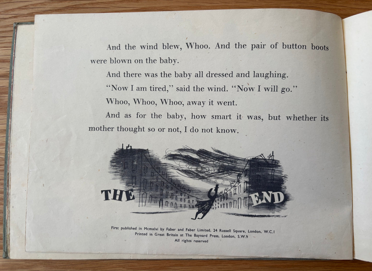 Leslie Wood WHOO WHOO THE WIND BLEW 1946 1st Diana Ross