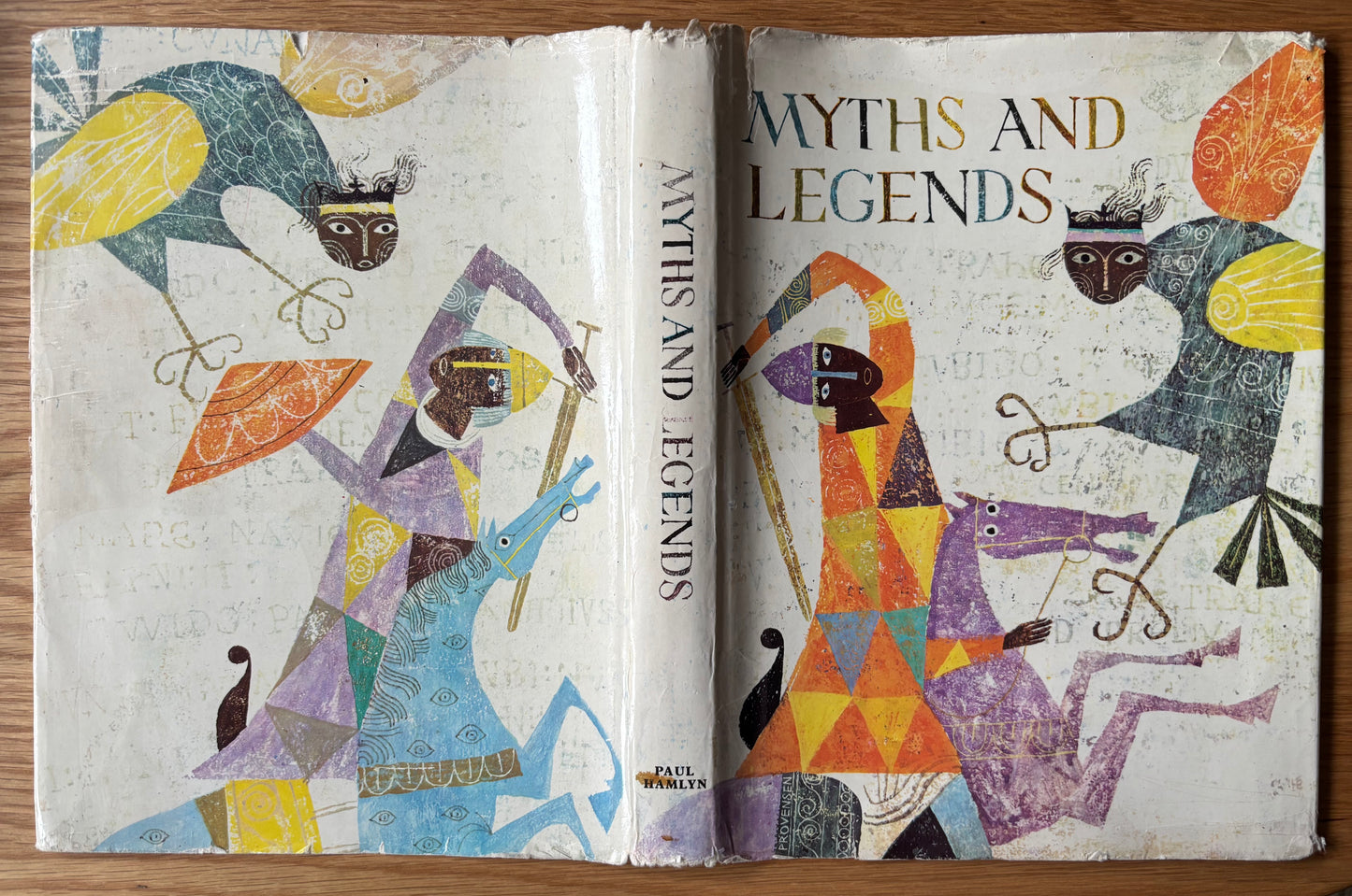 Alice & Martin Provensen MYTHS AND LEGENDS DJ 1960’s Greek Beowulf ANNE TERRY WAITE
