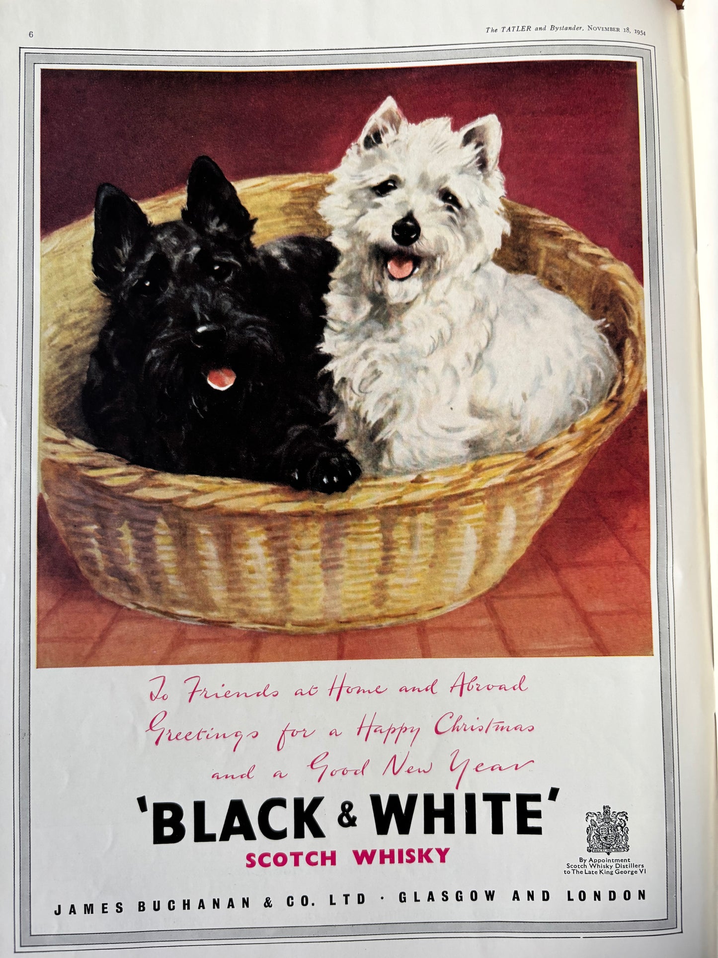 THE TATLER CHRISTMAS NUMBER November 16 1954 MAGAZINE Fred Banbury