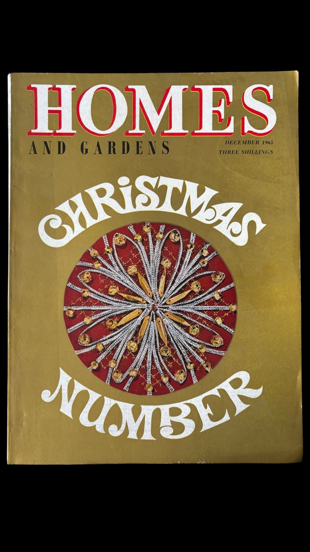 HOMES AND GARDENS CHRISTMAS Magazine December 1965 ILLUSTRATED