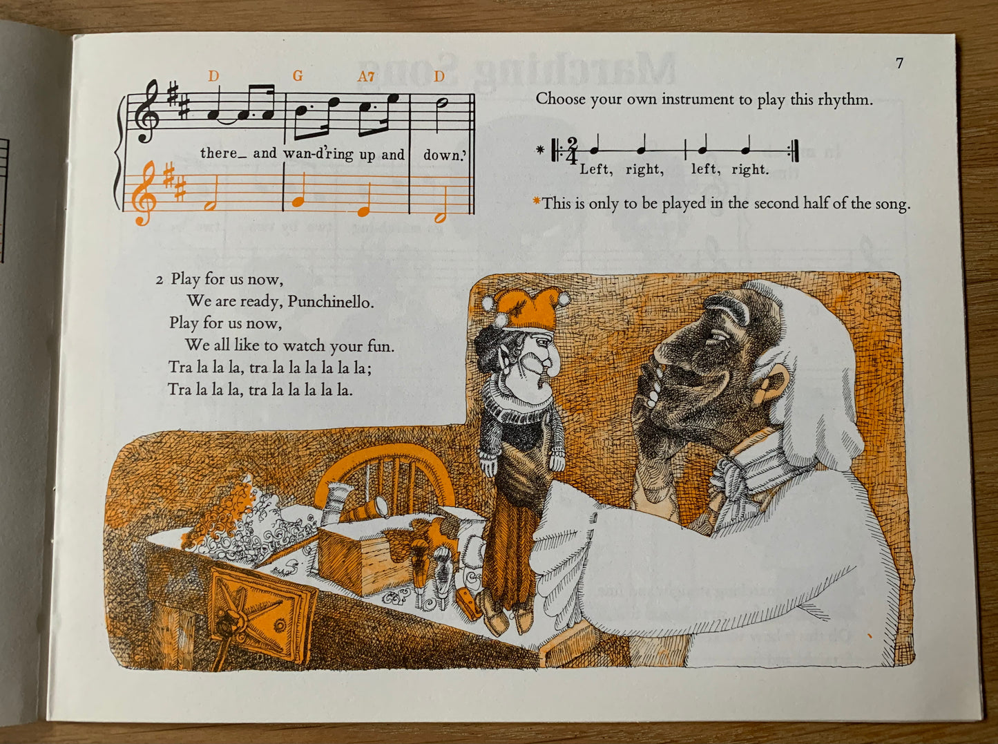 John Dyke TIME AND TUNE BBC 1970 BOOKLET Radio For Schools ART SONG BOOK - transpontinebooks