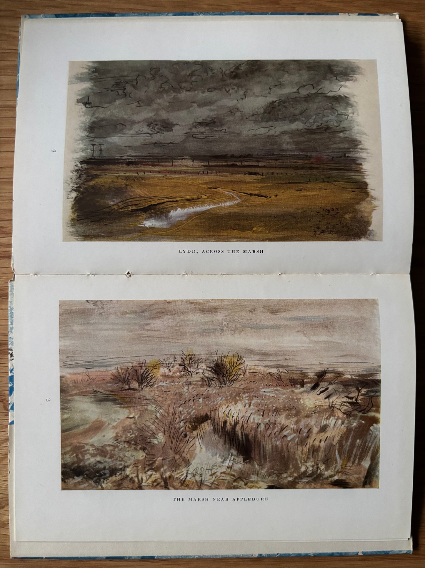 John Piper ROMNEY MARSH King Penguin Book DJ 1950 KENT COUNTRYSIDE ART