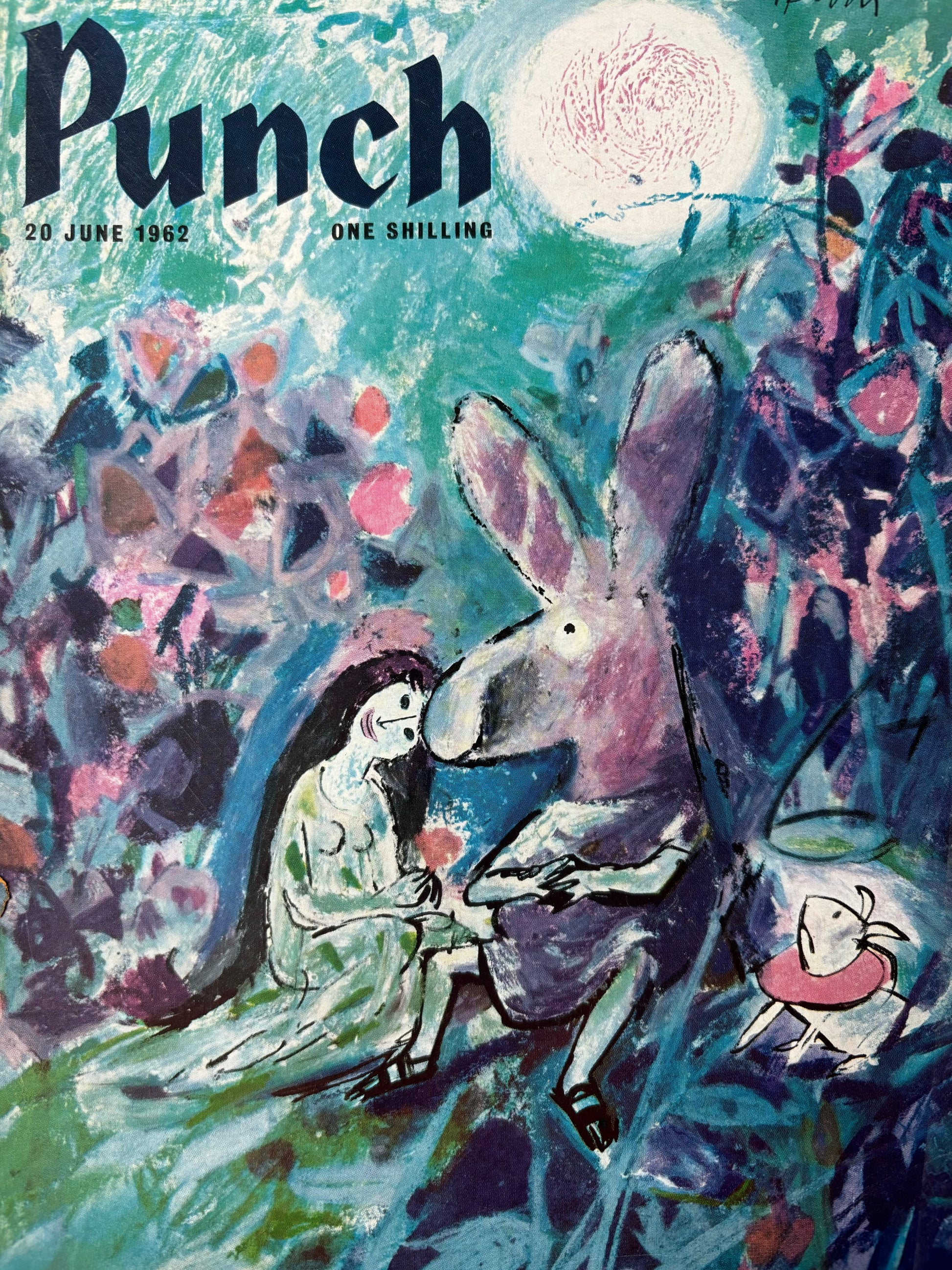 Quentin Blake PUNCH MAGAZINE June 20 1962 Midsummer Night’s Dream Shakespeare - transpontinebooks