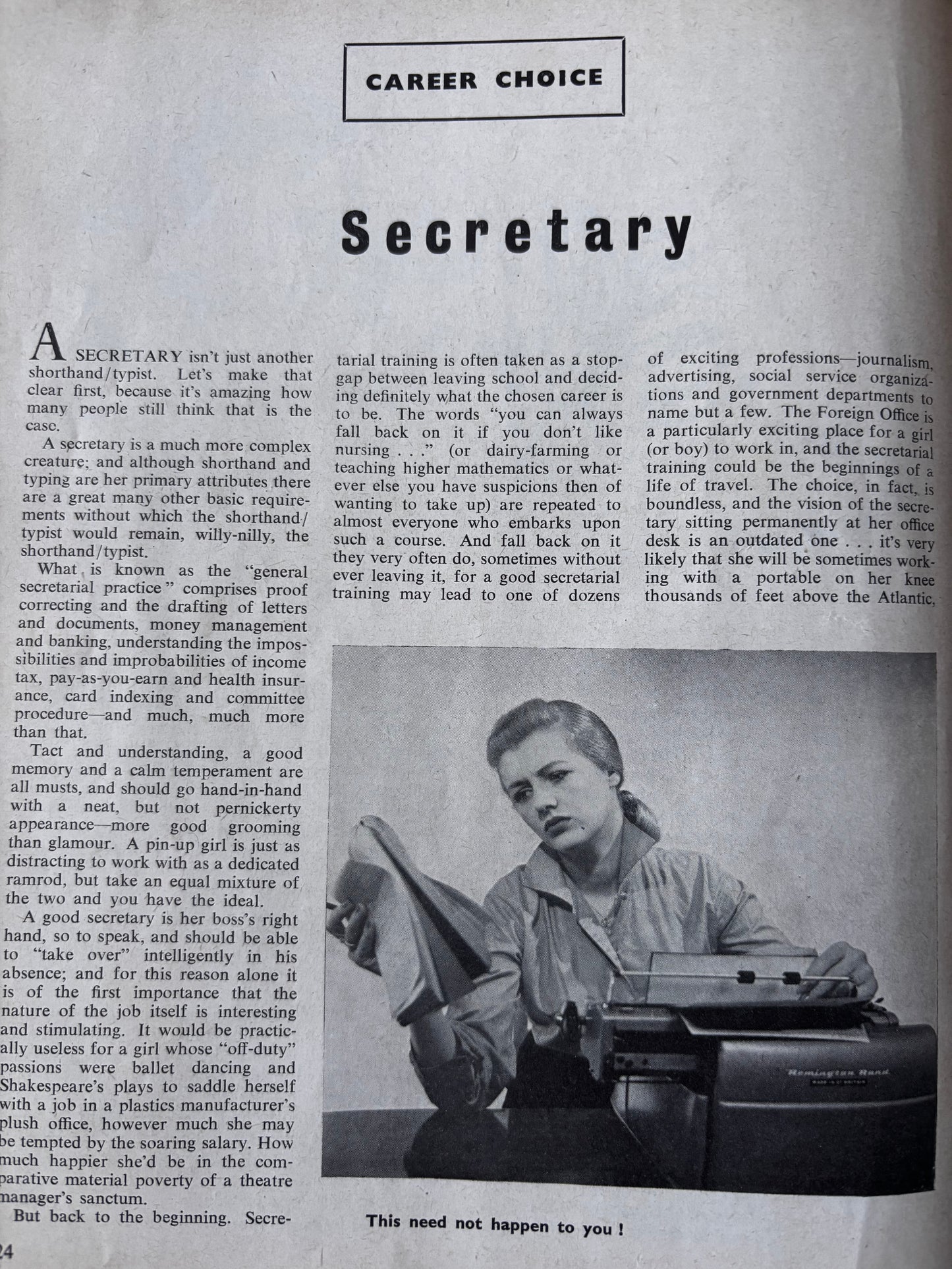 1960's Bill Burnard ELIZABETHAN MAGAZINE July 1962 Adam Rowntree Chichester