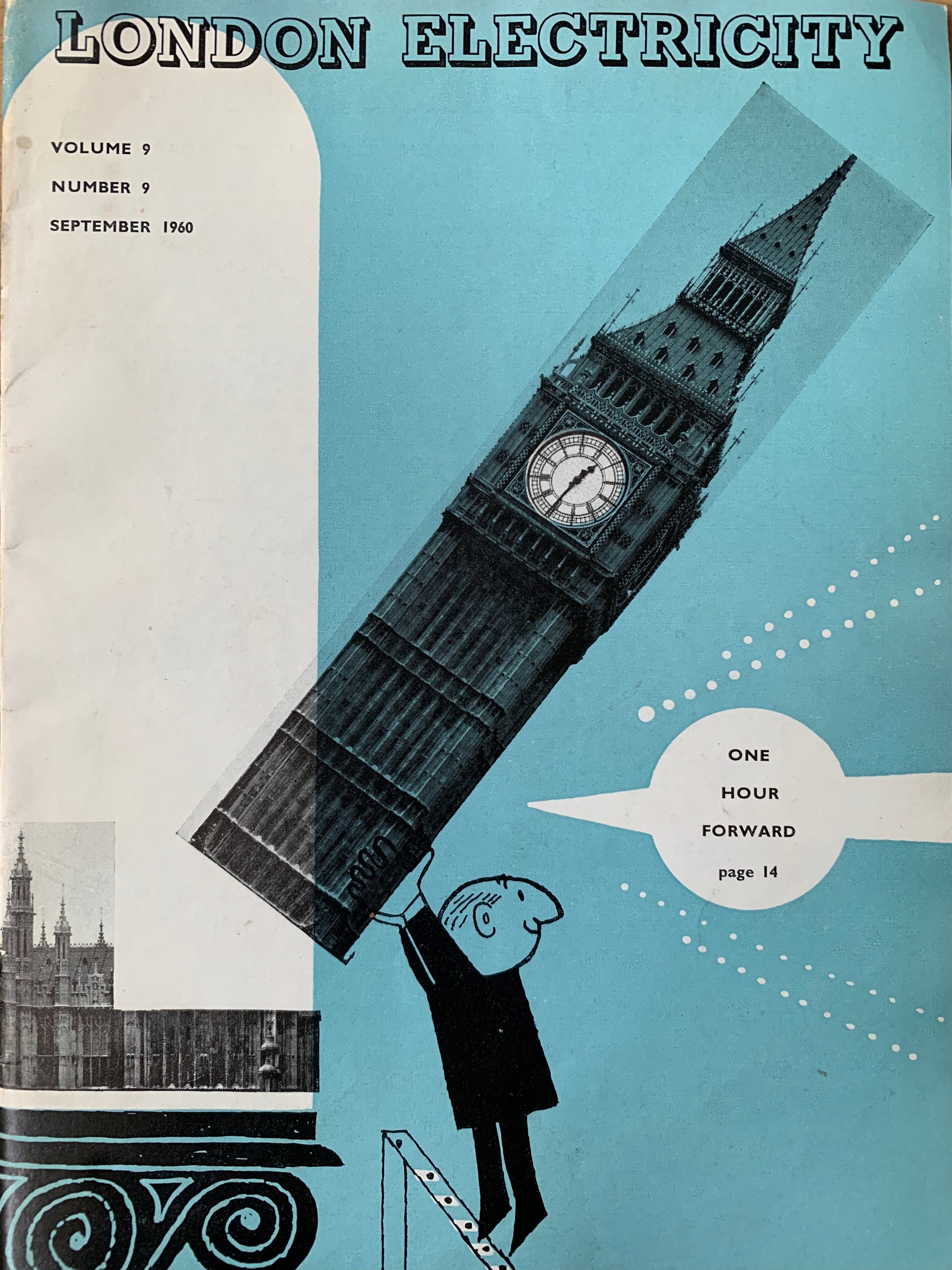 LONDON ELECTRCITY BOARD Magazine September 1960 - transpontinebooks