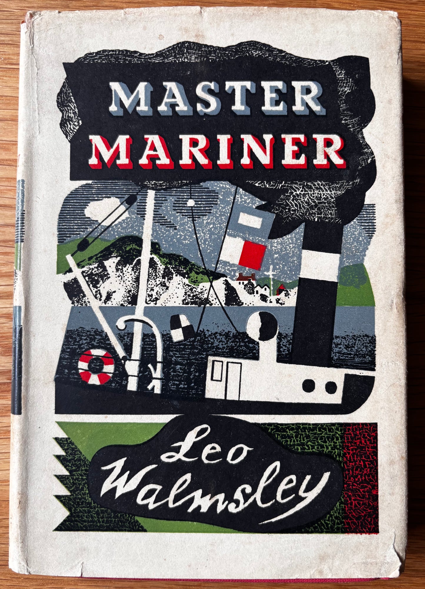 Kenneth Rowntree MASTER MARINER Leo Walmsley 1st Ed DJ 1948 Collins