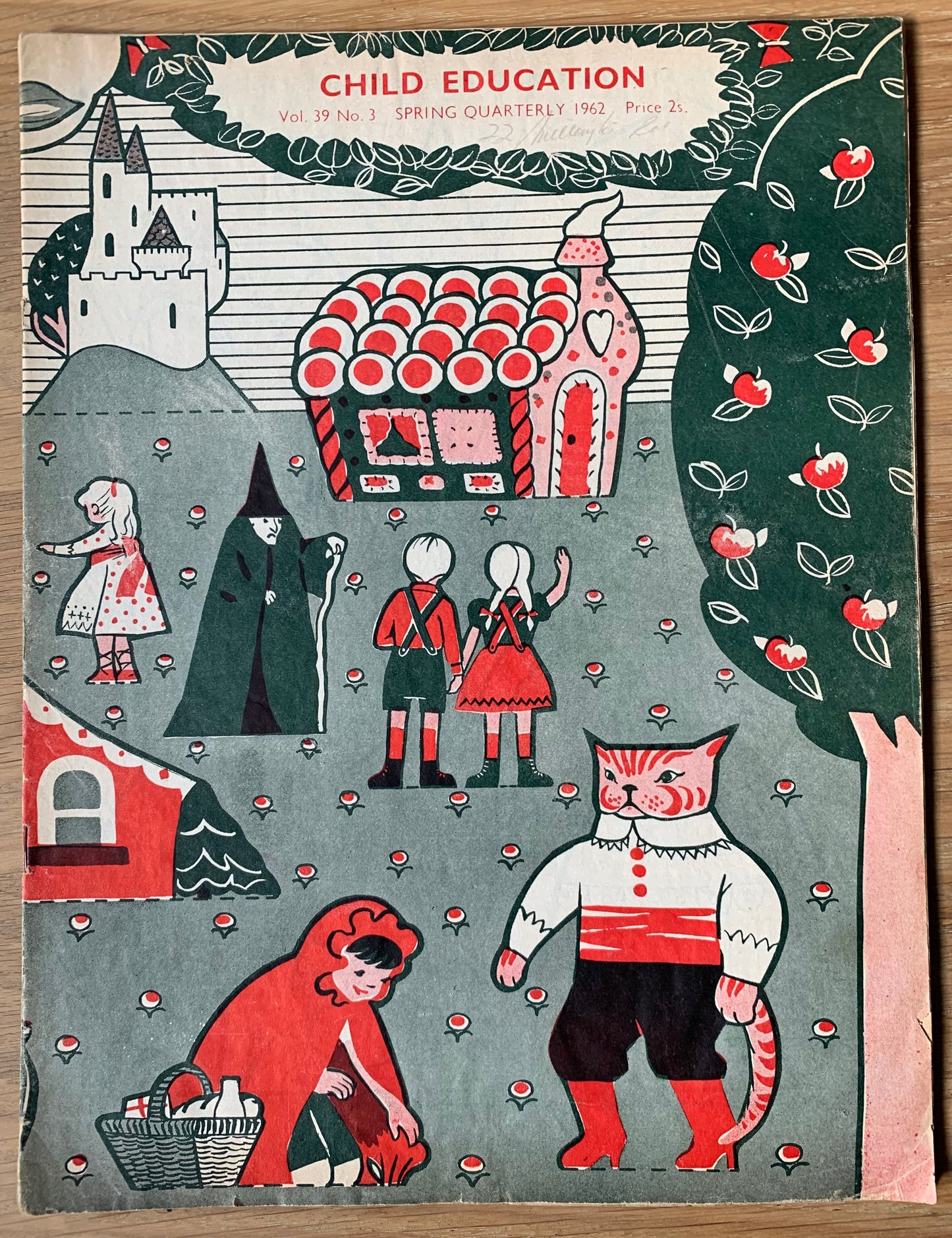 Monique Partridge CHILD EDUCATION QUARTERLY Spring 1962 Hansel & Gretel - transpontinebooks