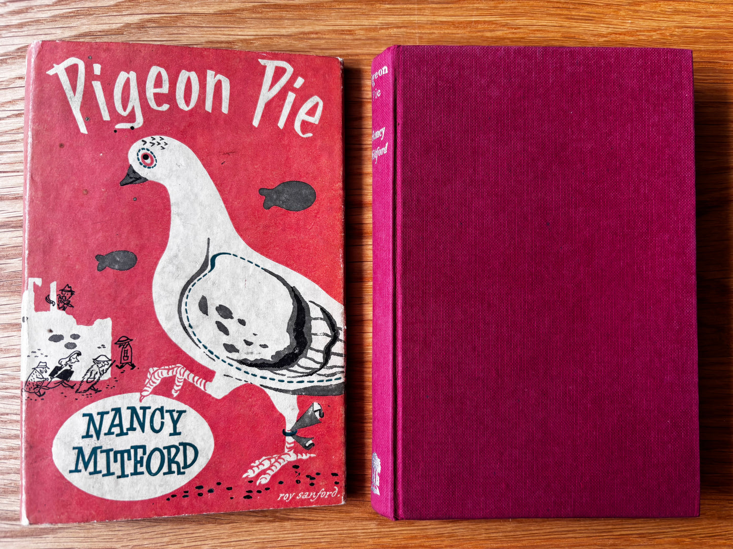Nancy Mitford PIGEON PIE 1952 DJ 2nd Ed Roy Sanford Hamish Hamilton