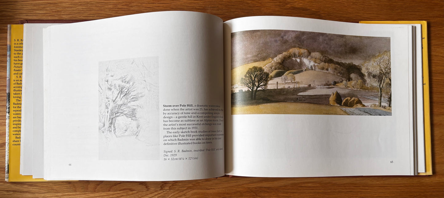 S R Badmin Signed THE ENGLISH LANDSCAPE 1985 ART Chris Beetles ILLUSTRATIONS