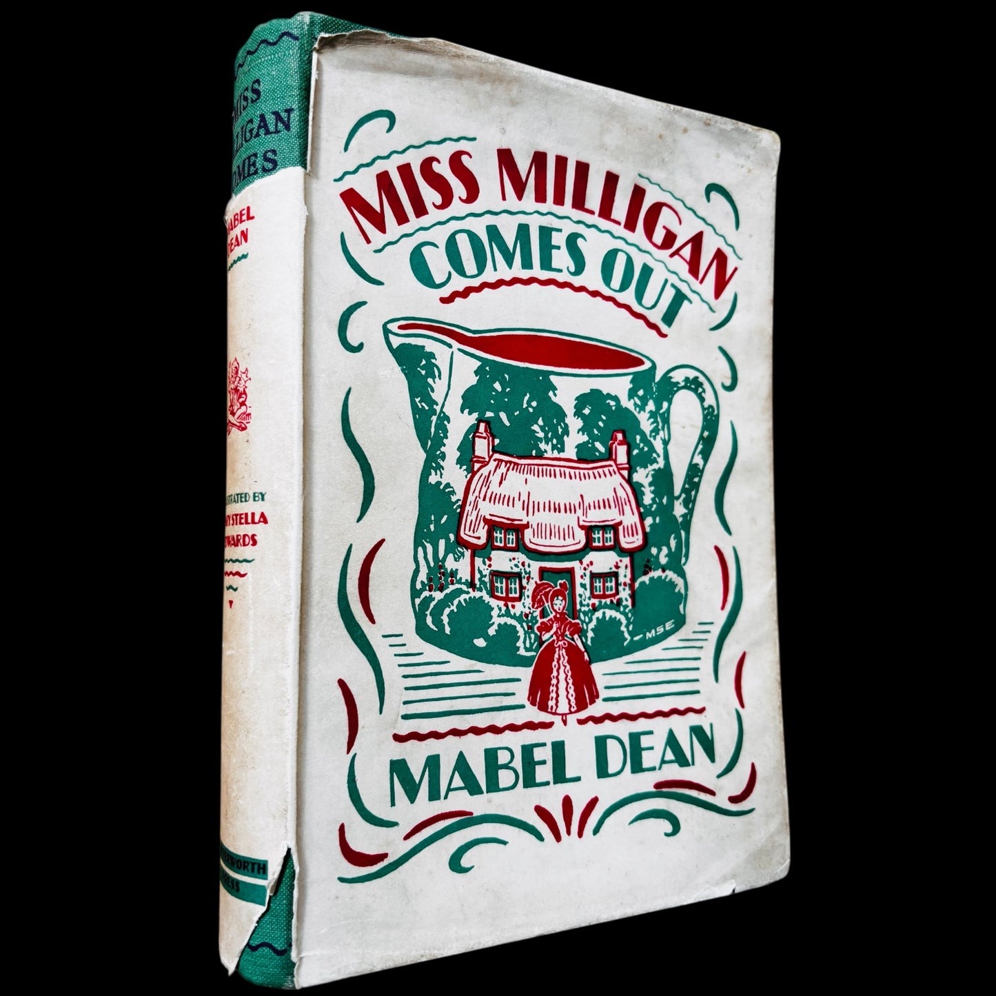1930’s Mary Stella Edwards MISS MILLIGAN COMES OUT 1st DJ 1937 Lutterworth Press