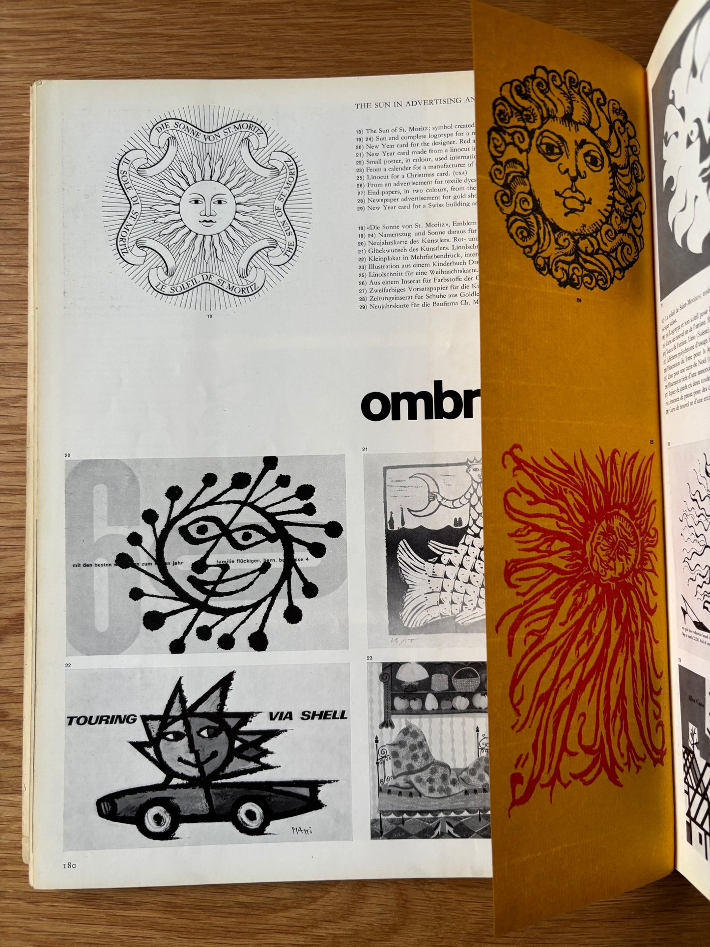 Antonio Frasconi GRAPHIS No 100 1962 MAGAZINE SUN Robert Sullivan