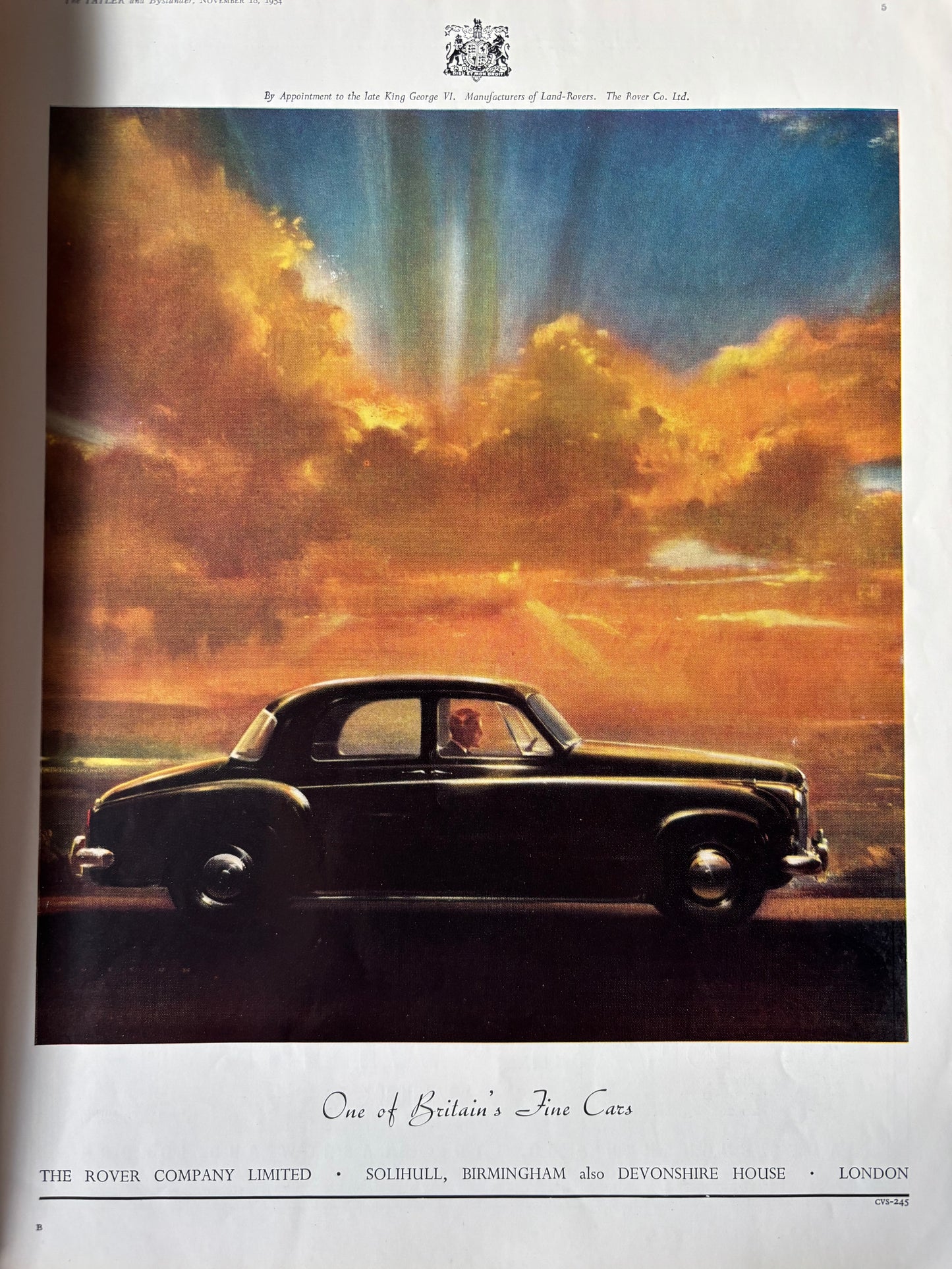 THE TATLER CHRISTMAS NUMBER November 16 1954 MAGAZINE Fred Banbury