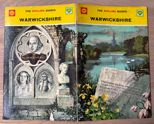 Rowland Hilder WARWICKSHIRE SHELL SHILLING GUIDE 1964 Illustrated