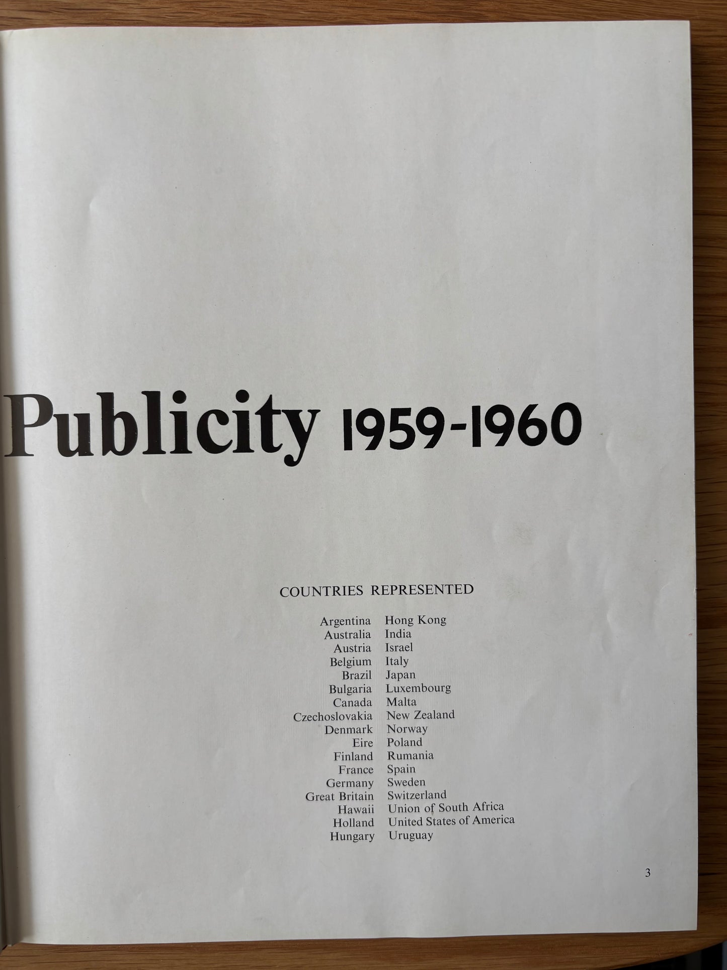 Paul Peter Piech MODERN PUBLICITY 1959- 60 No 29 DJ Graphic Art ADVERTISING
