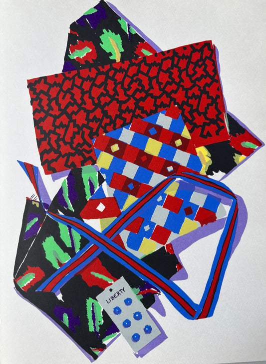 Glynn Boyd Harte 3 x LIBERTY PRINTS Merivale Editions 1983 Of London No 89/550 Folder