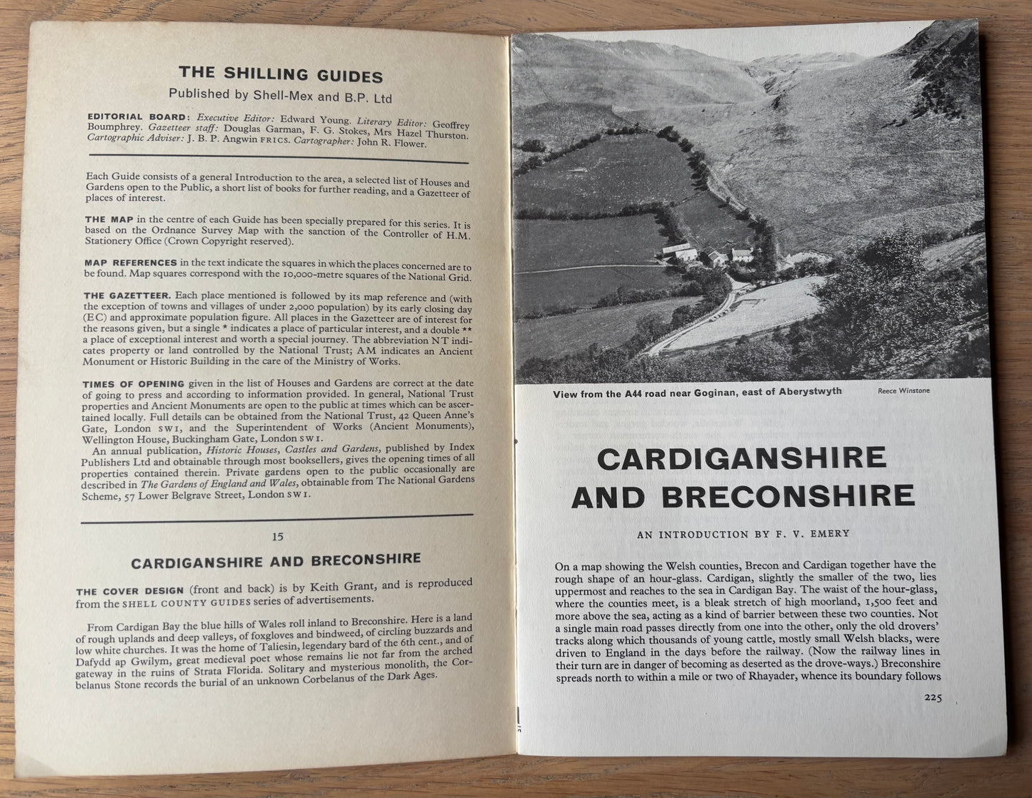 Keith Grant CARDIGANSHIRE BRECONSHIRE SHELL SHILLING GUIDE 1963 Illustrated
