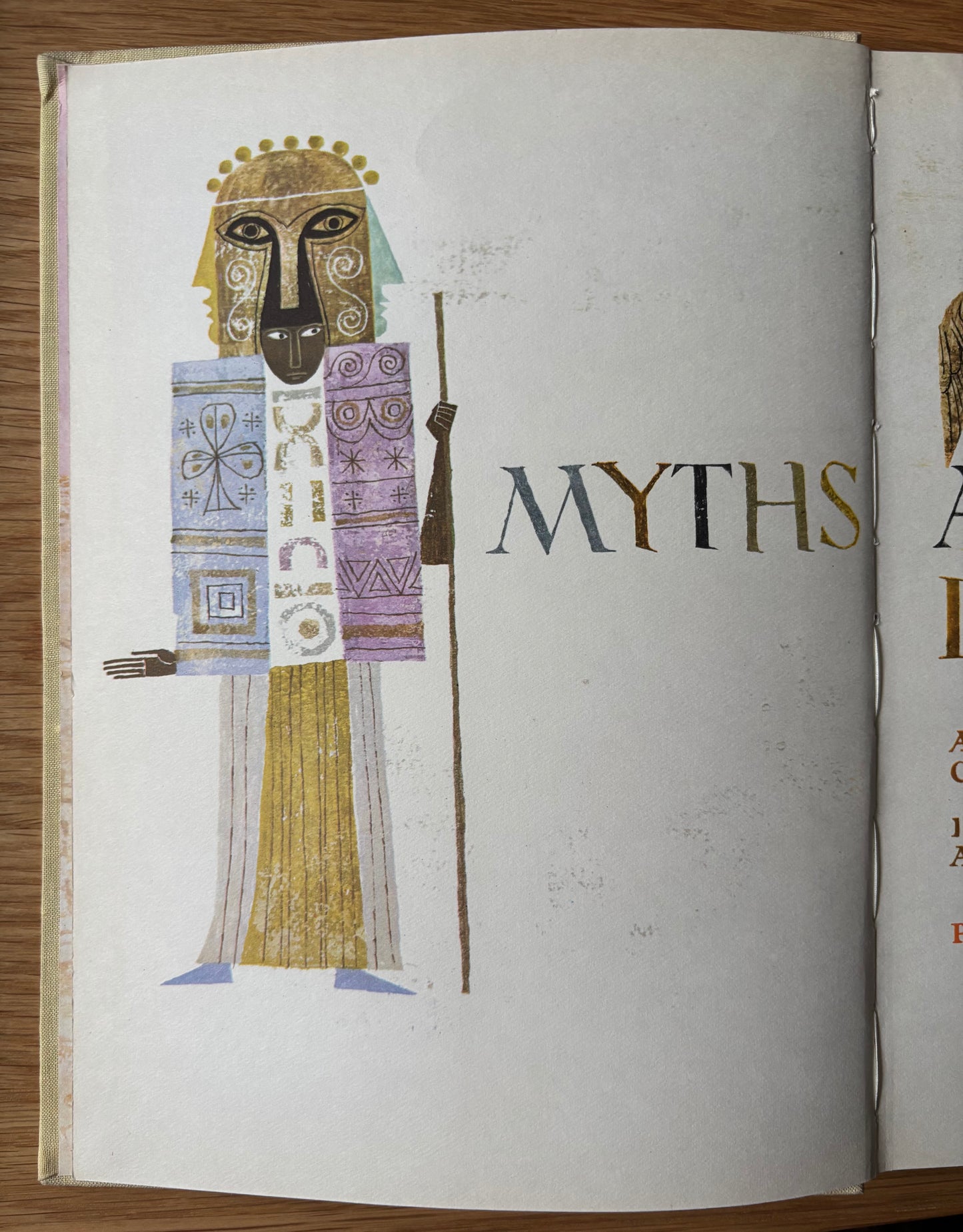 Alice & Martin Provensen MYTHS AND LEGENDS DJ 1960’s Greek Beowulf ANNE TERRY WAITE