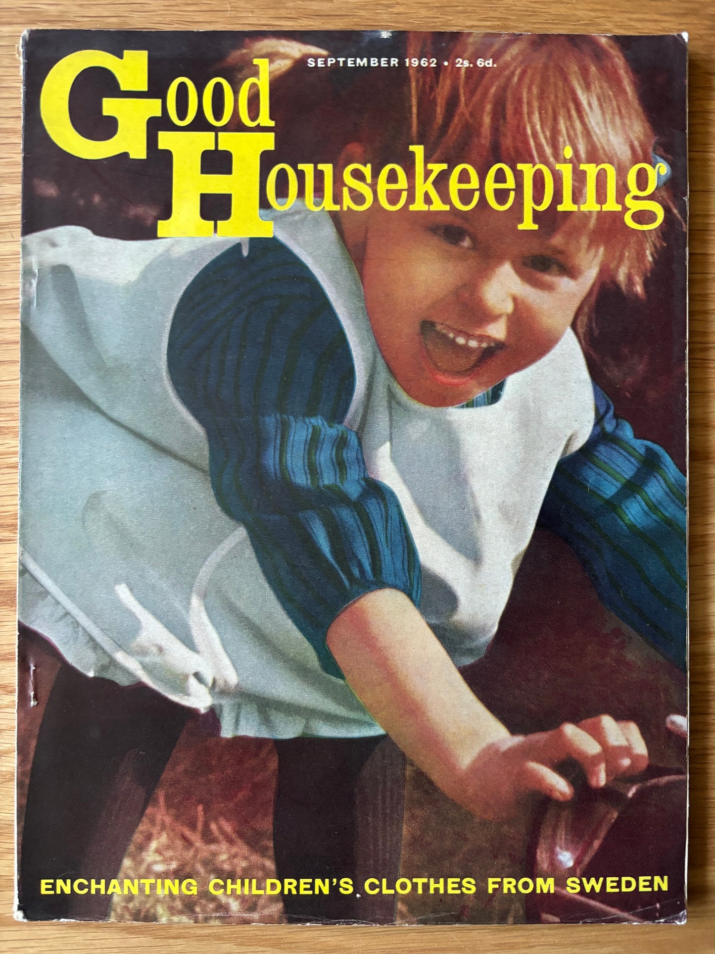 GOOD HOUSEKEEPING Magazine SEPTEMBER 1962 Illustrated SWEDISH CLOTHES Recipes Ads