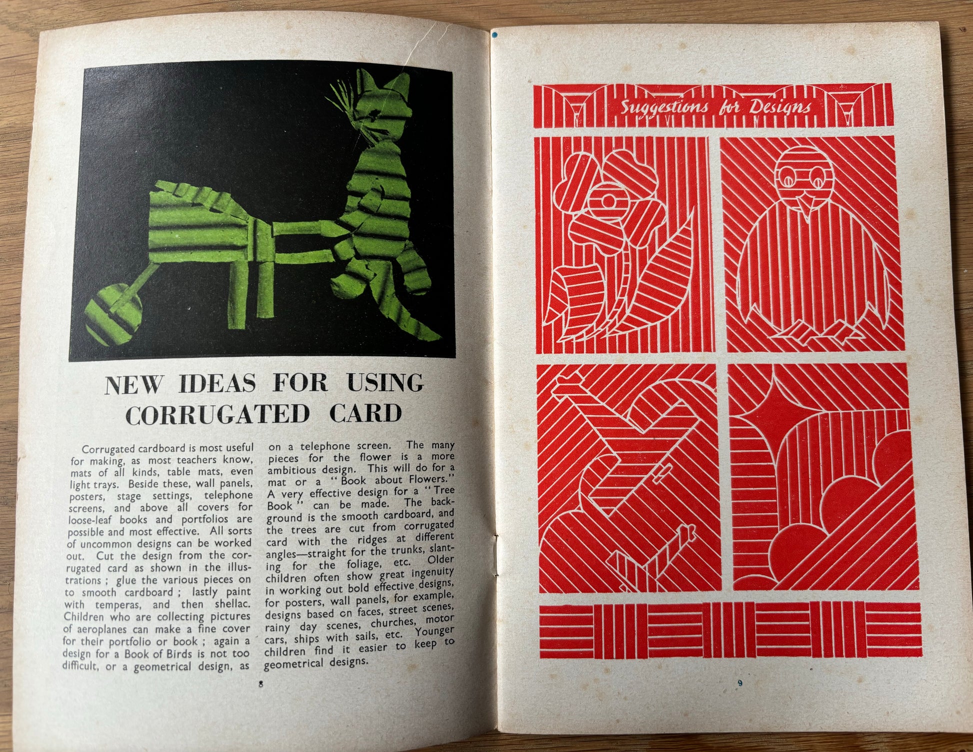 1952 ART AND CRAFT MAGAZINE Easter Spring CHILD EDUCATION March - transpontinebooks