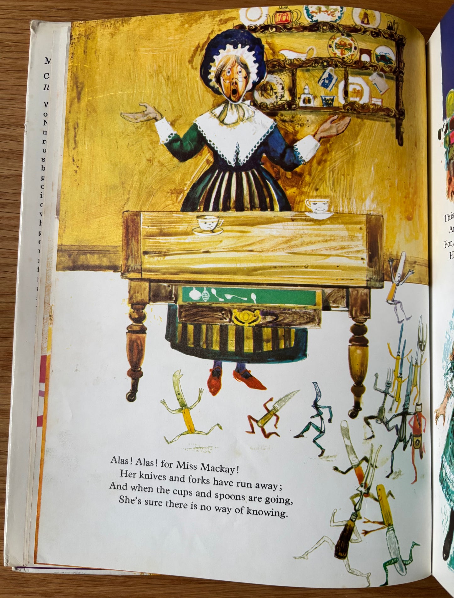 Trevor Stubley MOTHER GOOSE LOST 1st DJ HB 1971 Nicholas Tucker Nursery Rhymes Hamish Hamilton