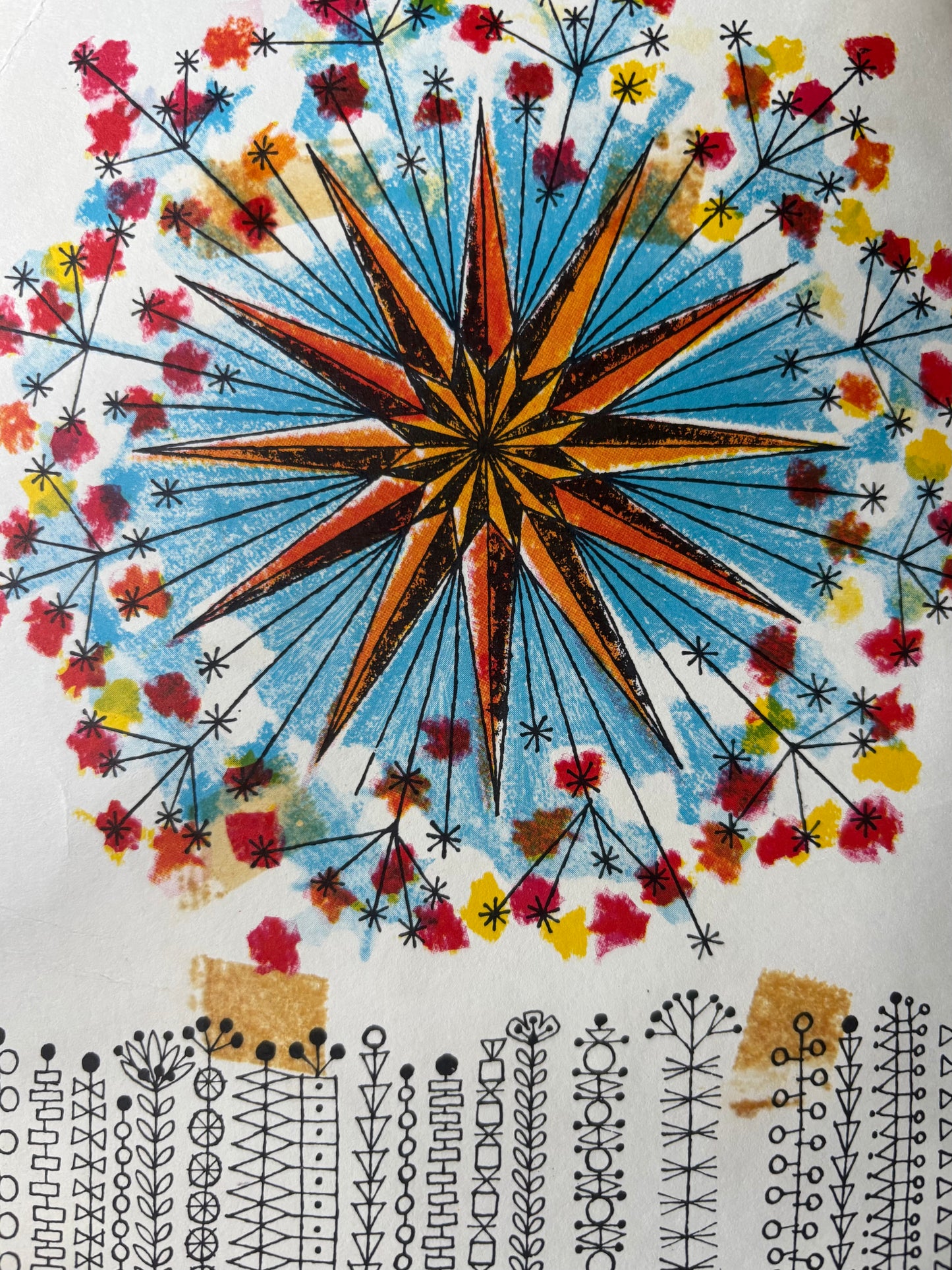 Jill McDonald THE STARS IN THE SKY 1966 METHUEN William Stobbs 1960’s ILLUSTRATION