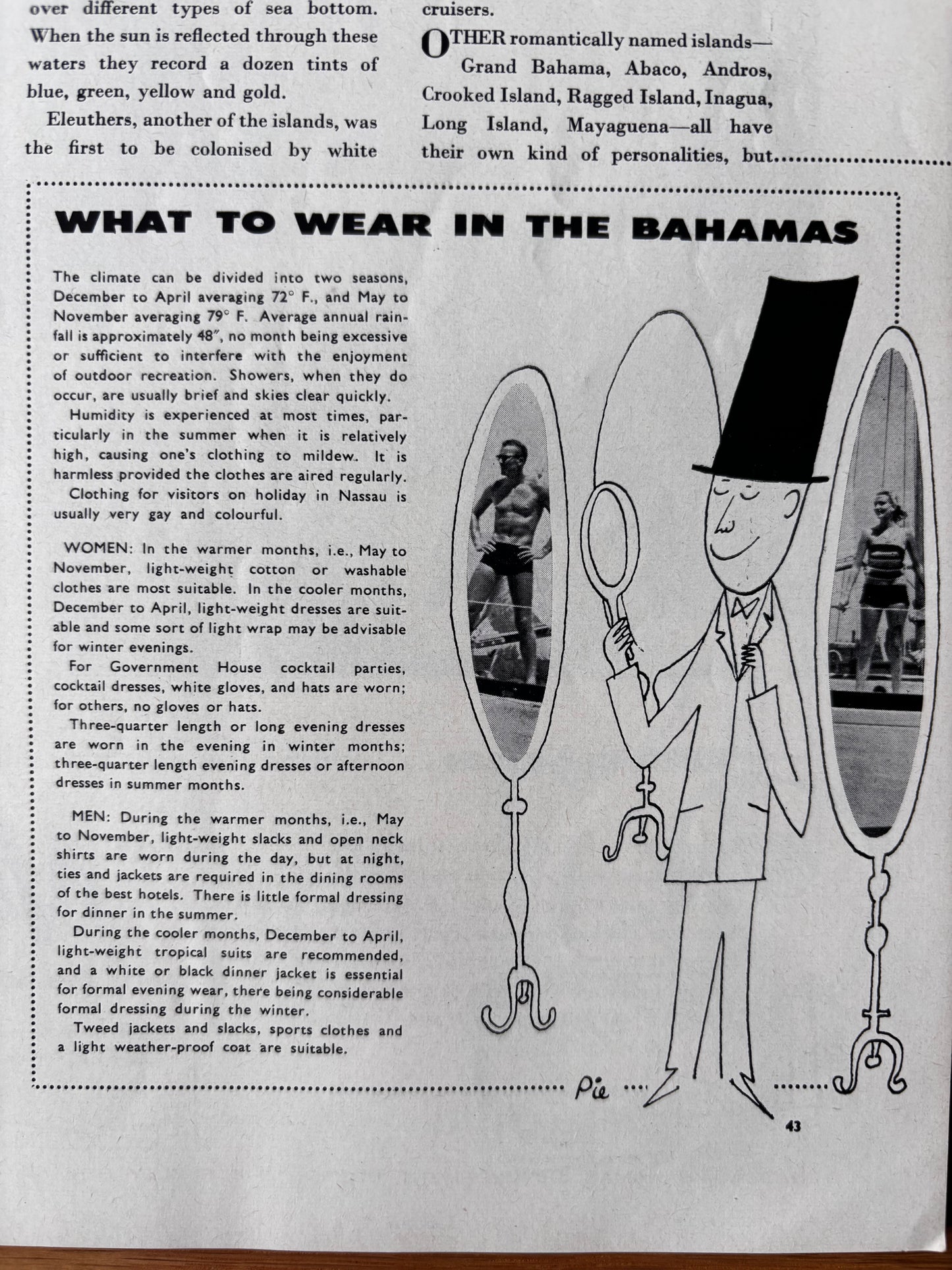1950’s MAN ABOUT TOWN Magazine Spring 1959 Men’s Style Tailoring VINTAGE