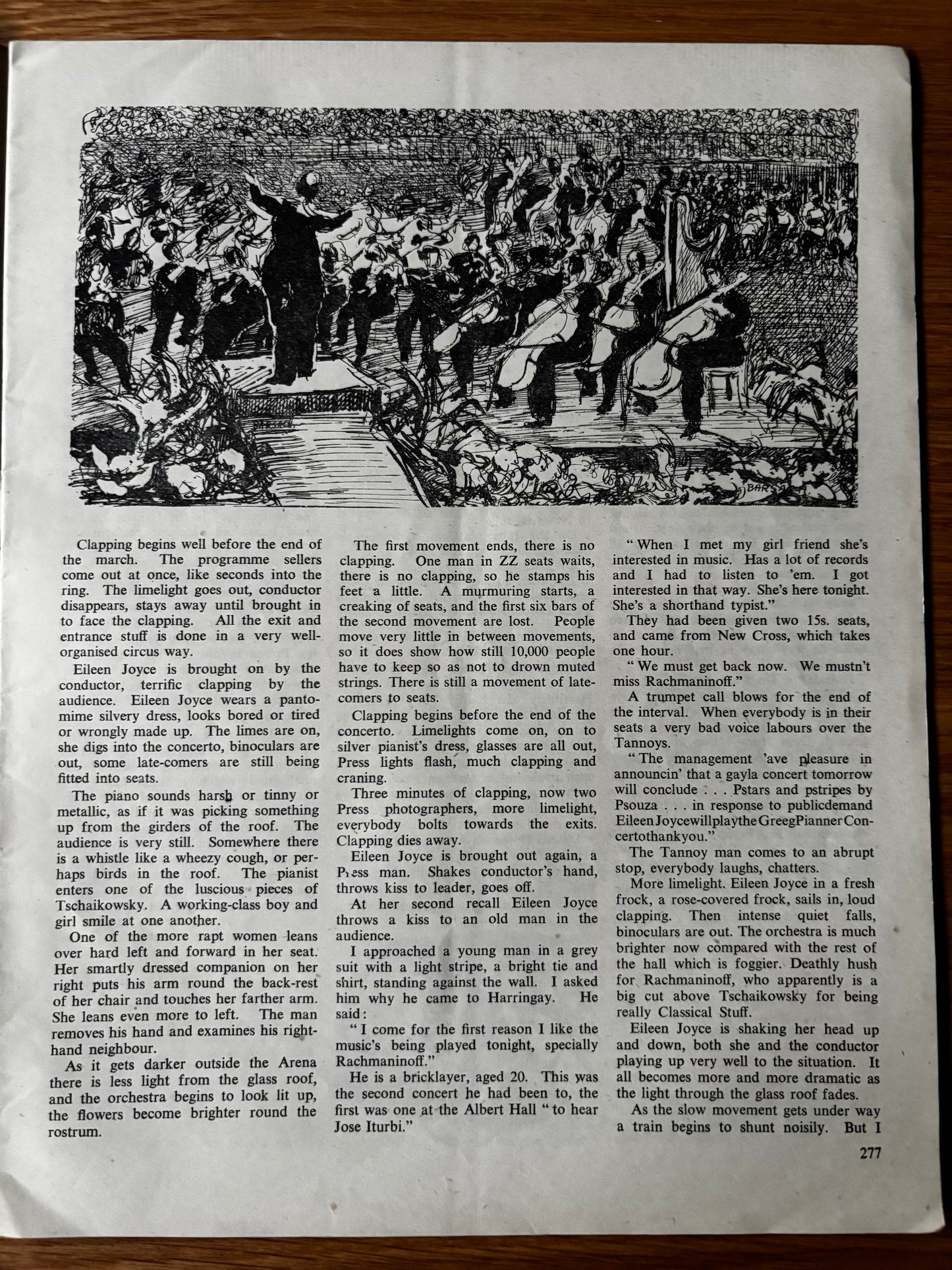 Pat Carpenter OUR TIME Magazine August 1946 Sylvia Townsend Warner Haringey Festival