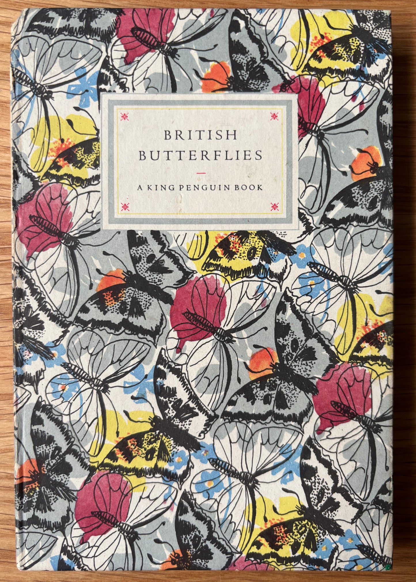 Paxton Chadwick BRITISH BUTTERFLIES King Penguin Book E B Ford 1951 ILLUSTRATED