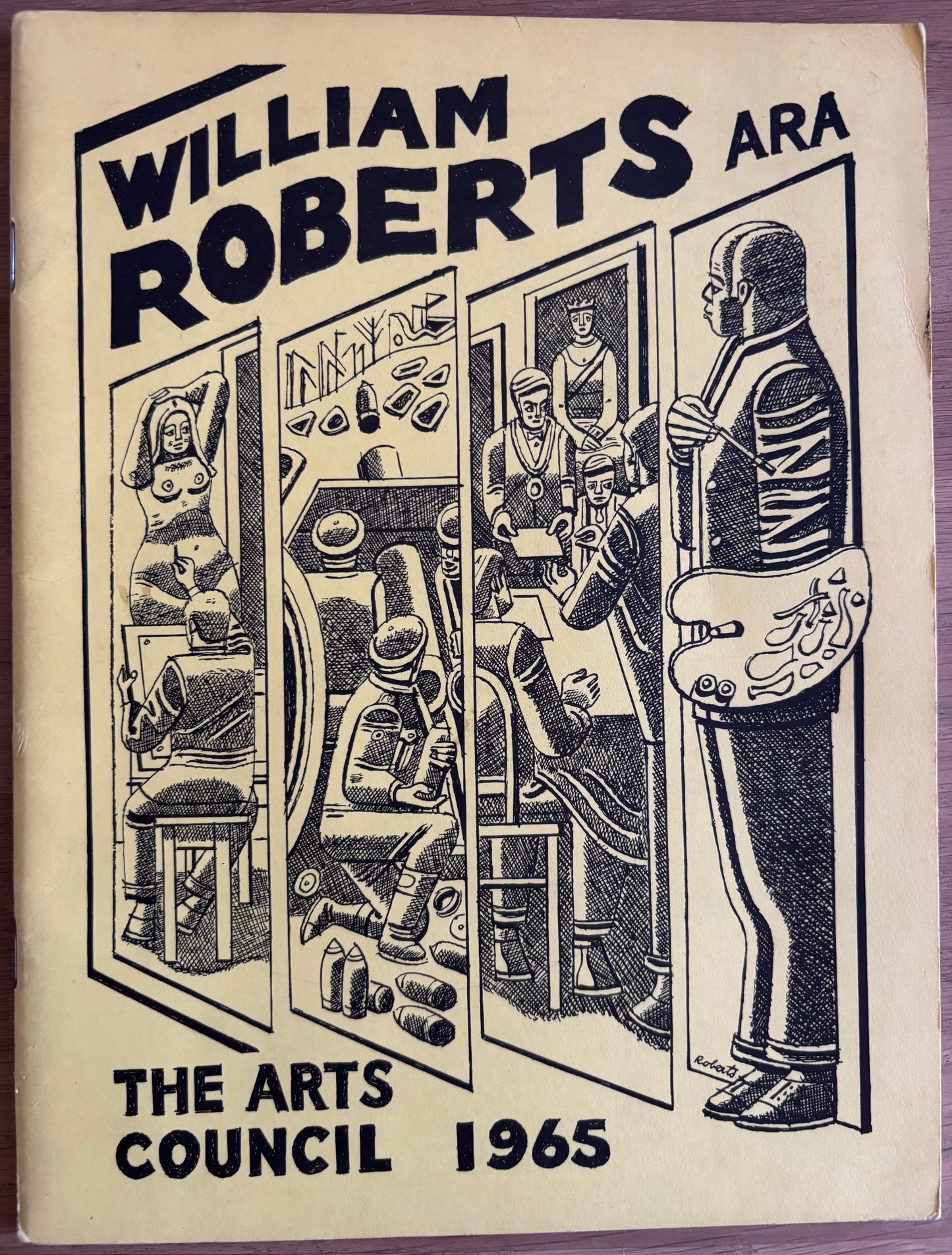 William Roberts RETROSPECTIVE EXHIBITION GUIDE Tate Gallery 1965 ART