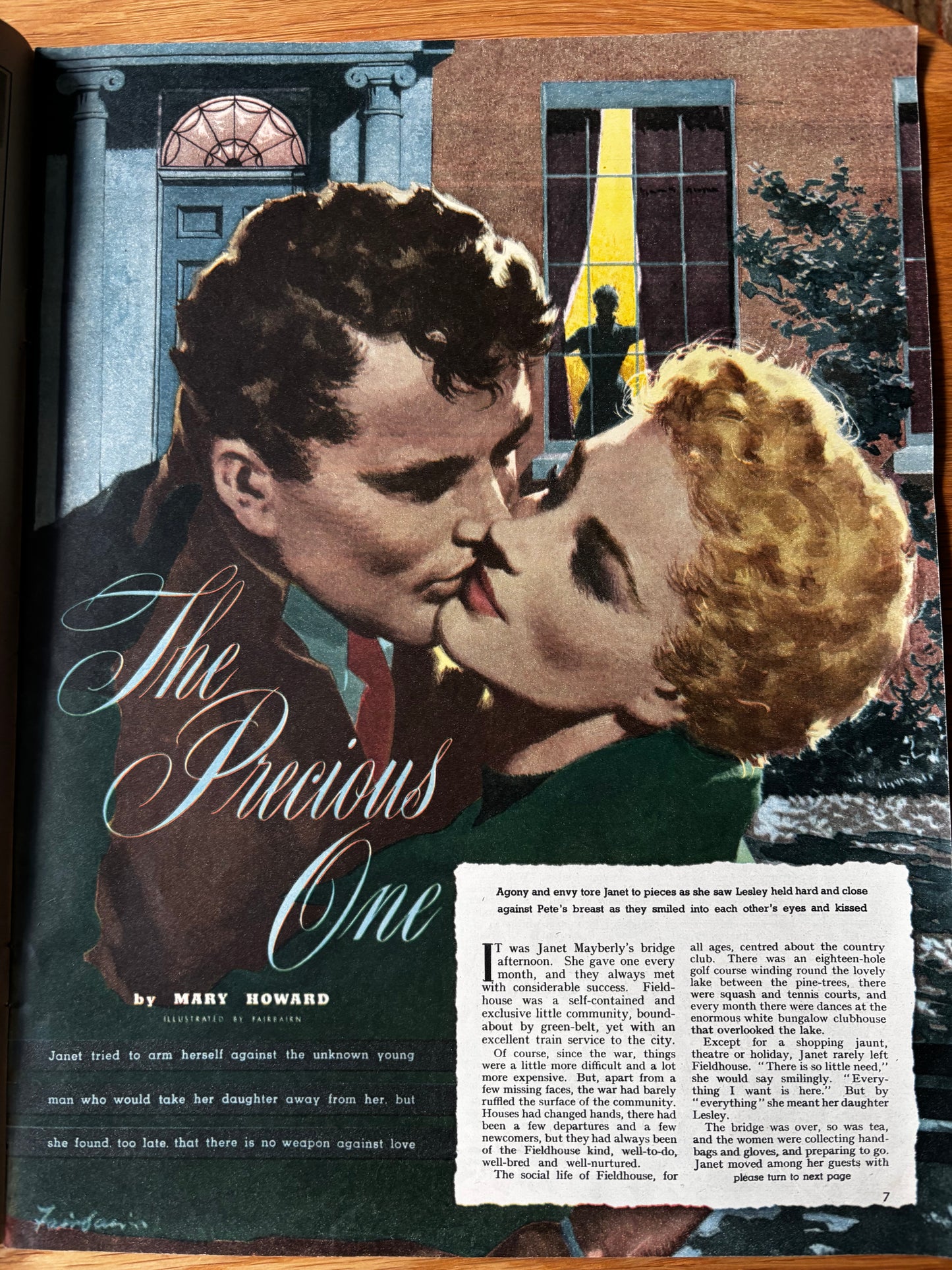 Mary Fedden WOMAN MAGAZINE June 23 1951 1950’s style VINTAGE ART