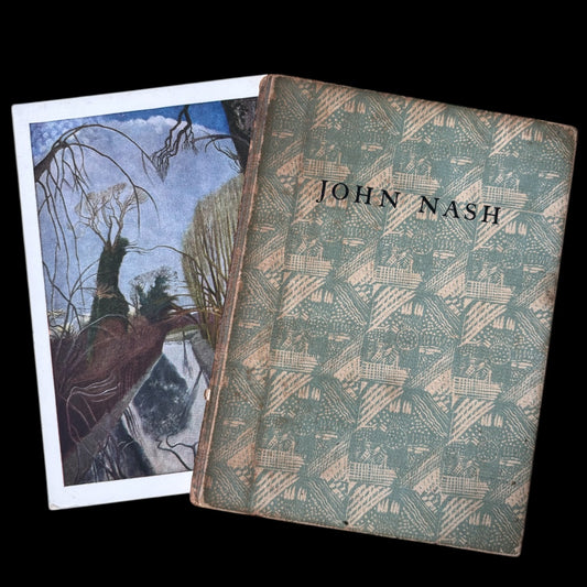 John Nash Signed BRITISH ARTISTS OF TODAY Fleuron 1925 1st OXFORD Fothergill