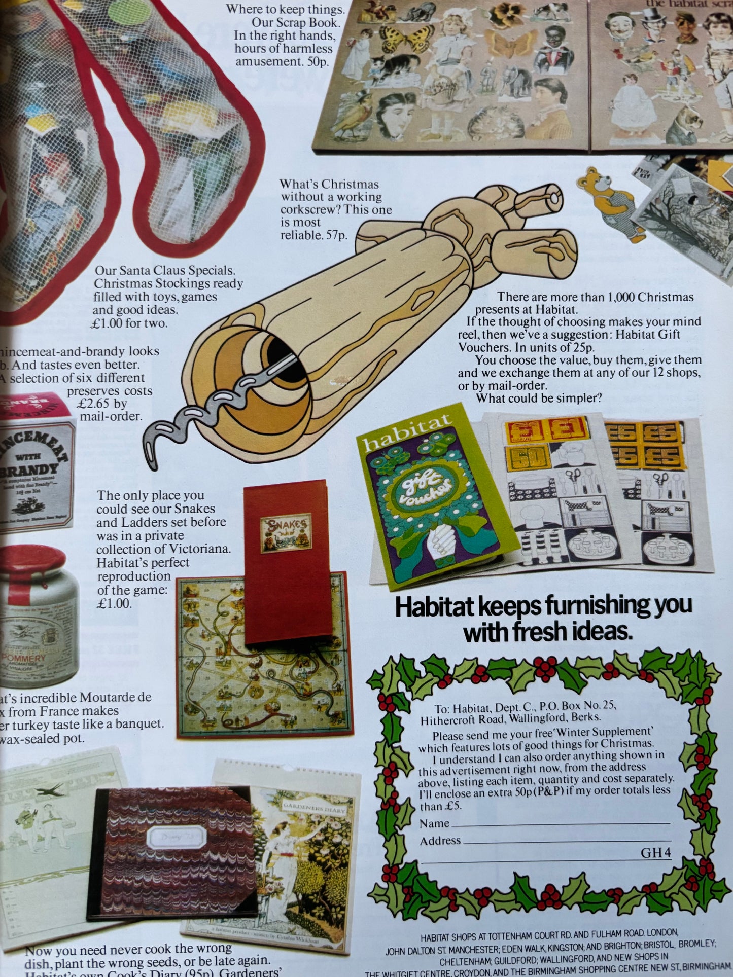 GOOD HOUSEKEEPING Christmas Magazine December 1972