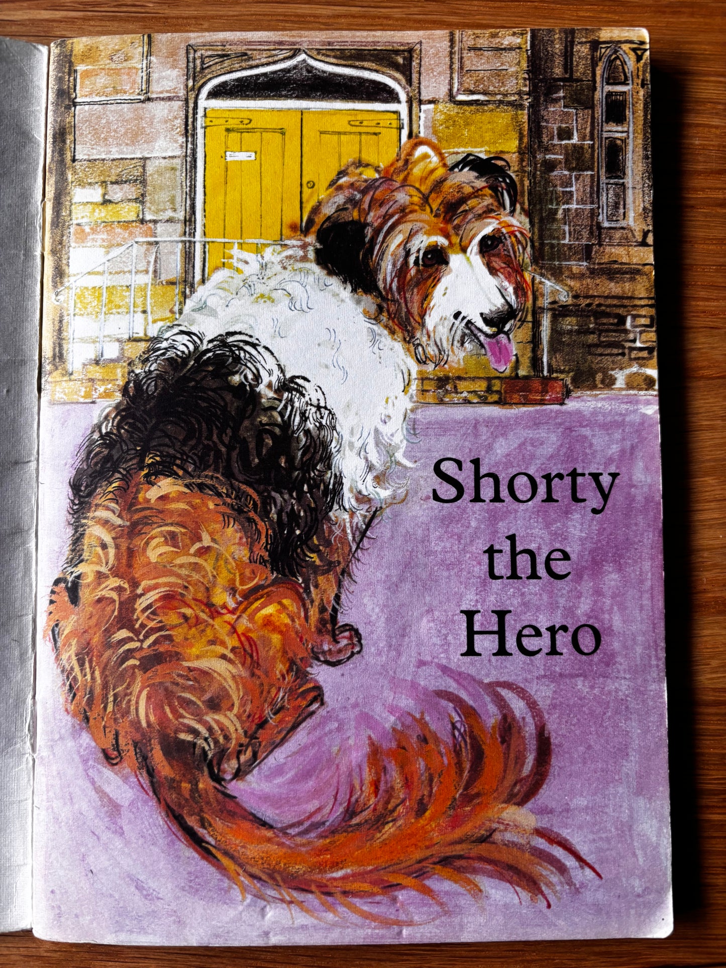 Trevor Stubley SHORTY THE HERO Dog Story Reading Book 1971 ILLUSTRATED GINN
