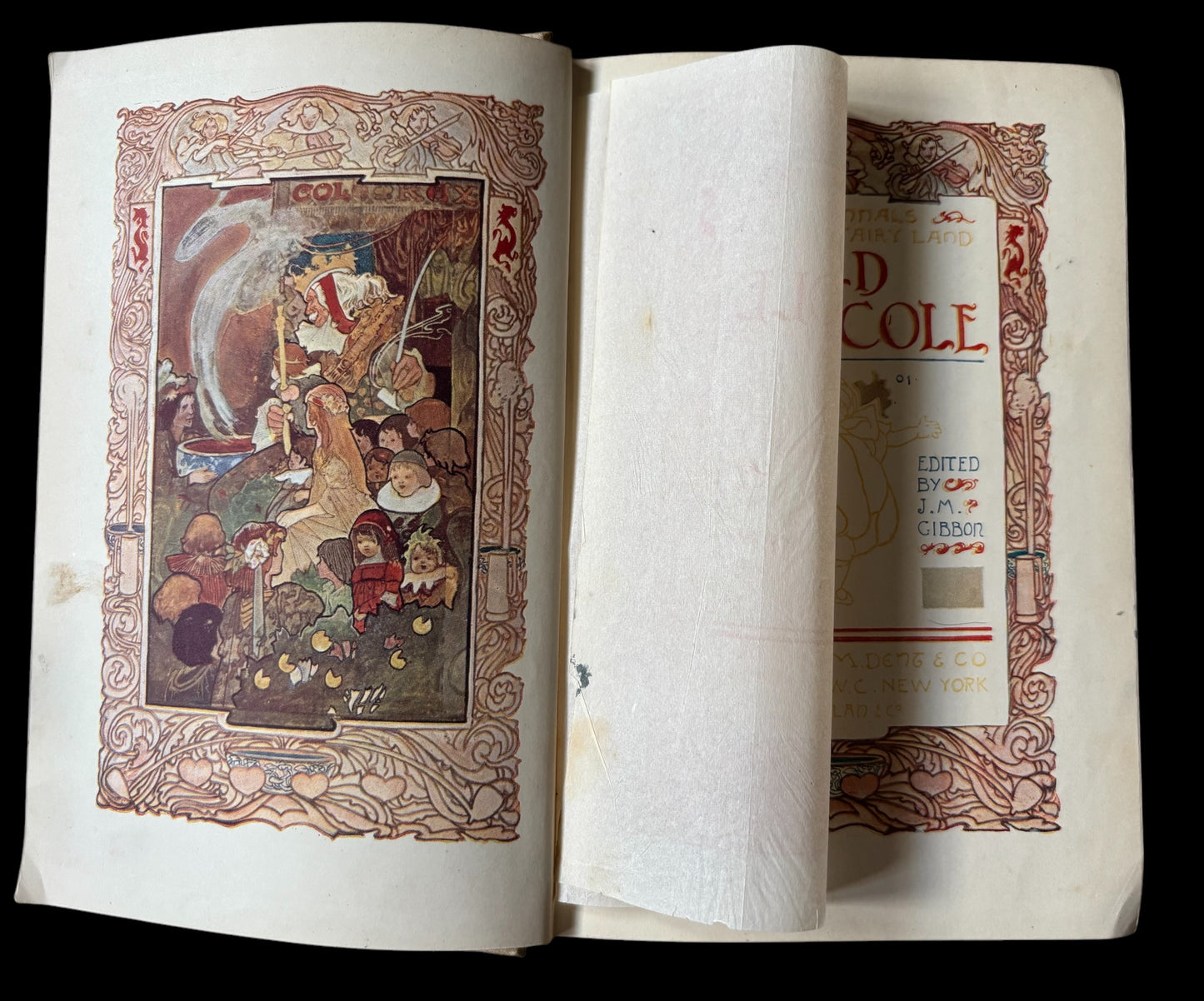 Charles Robinson FAIRYLAND King Cole FAIRY TALES Art Nouveau TRUE ANNALS OF