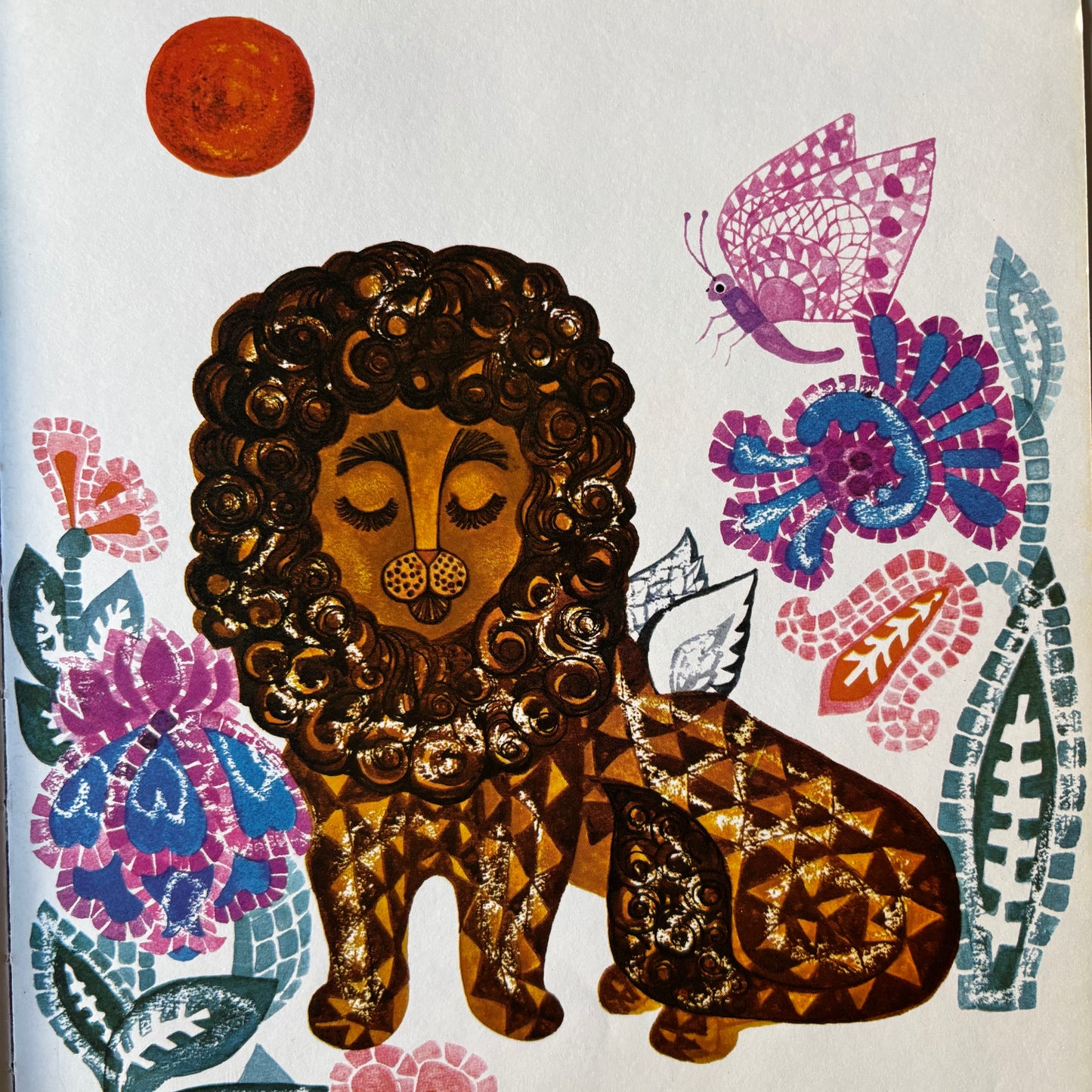 Carol Barker THE BOY AND THE LION 1968 1st Ed DJ Dobson Books ILLUSTRATED STORY