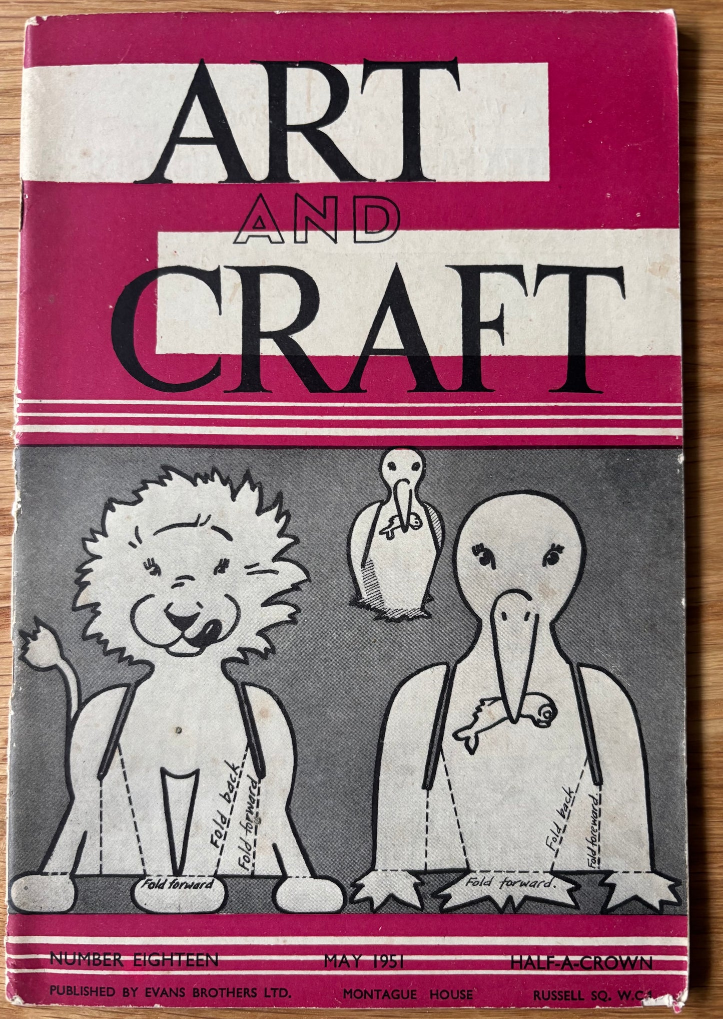 1951 ART AND CRAFT Decorating Boxes MAGAZINE CHILD EDUCATION