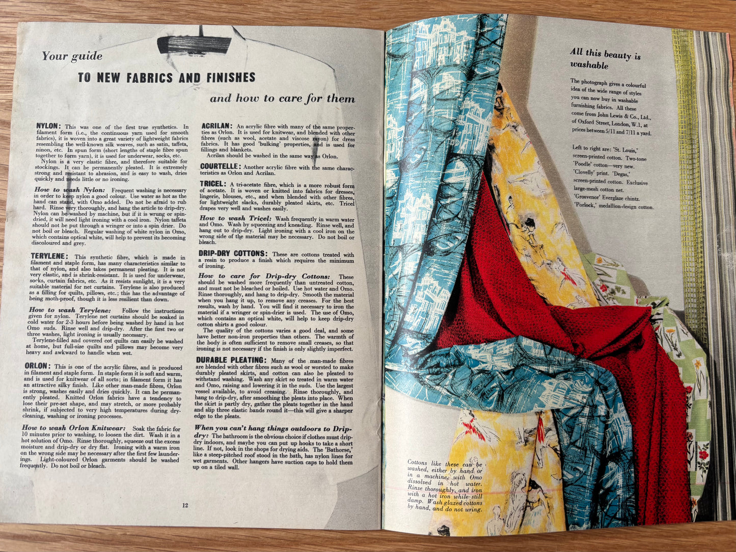 1950’s SPRING CLEANING UP TO DATE OMO VIM BOOKLET