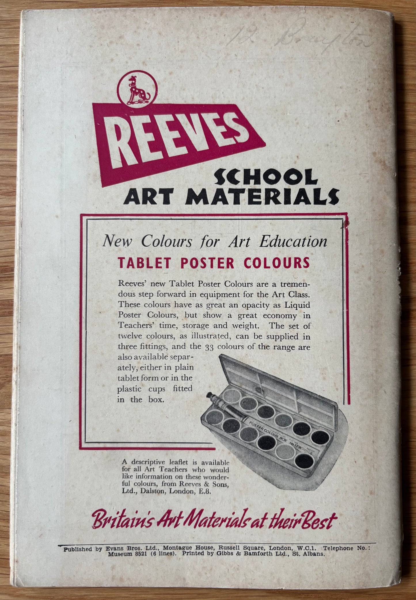 1951 ART AND CRAFT Decorating Boxes MAGAZINE CHILD EDUCATION