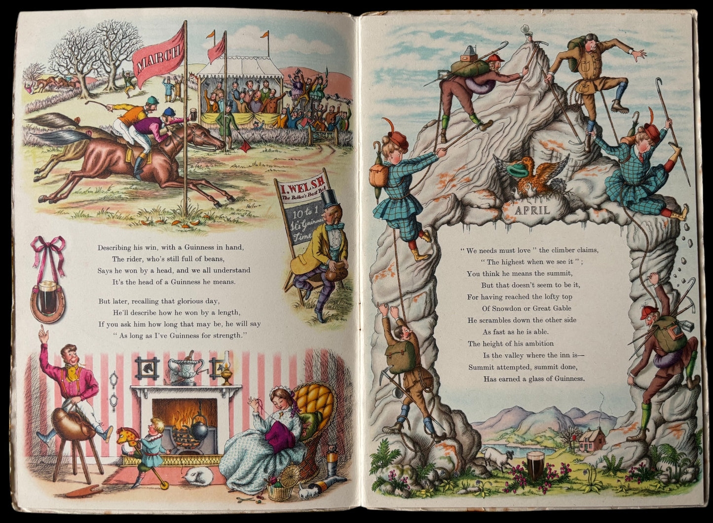 GUINNESS SPORTFOLIO Antony Grove Raines 1950 ILLUSTRATED BOOKLET