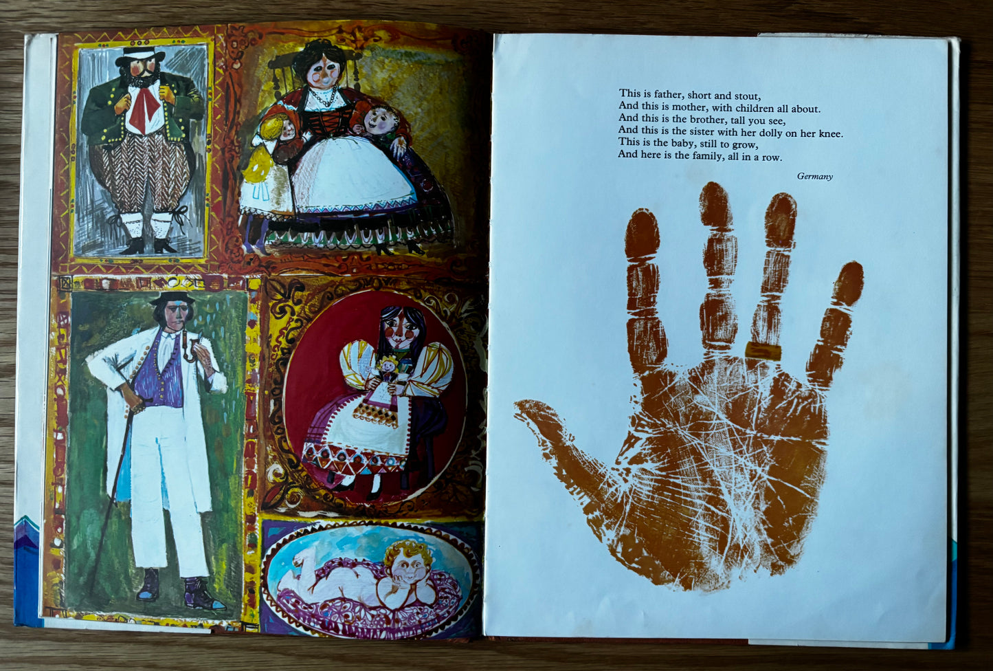 Trevor Stubley MOTHER GOOSE ABROAD 1st DJ HB 1974 Nicholas Tucker Signed Nursery Rhymes